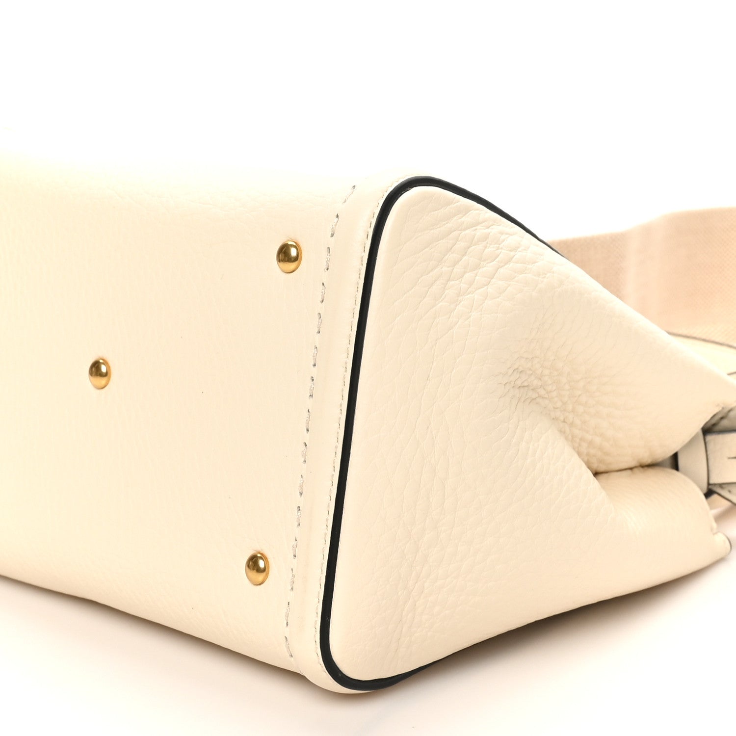 Soft Grainy Calfskin Alltime Small Handbag Ivory