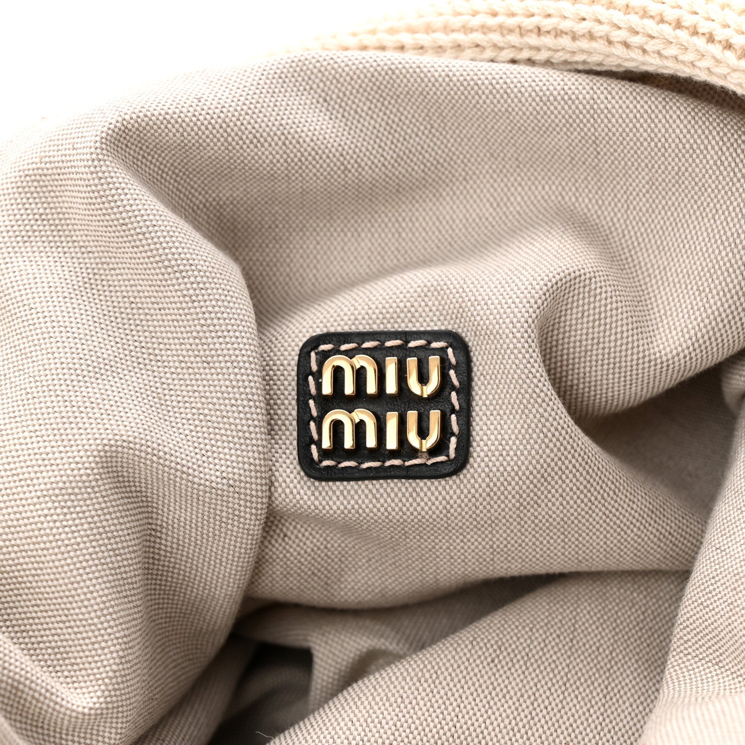 Cotton Crochet Ivy Bag Chalk White Black