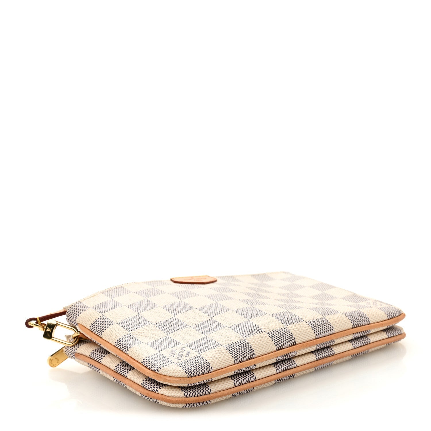 Damier Azur Double Zip Pochette