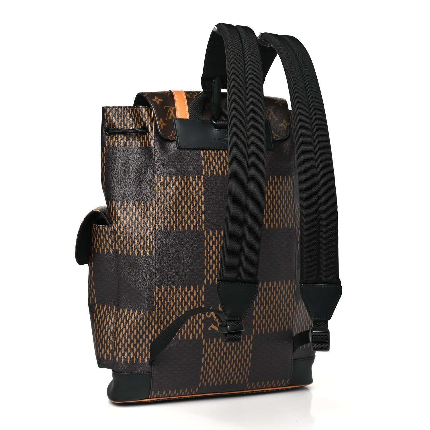 X NIGO Giant Damier Ebene Monogram Christopher PM Backpack