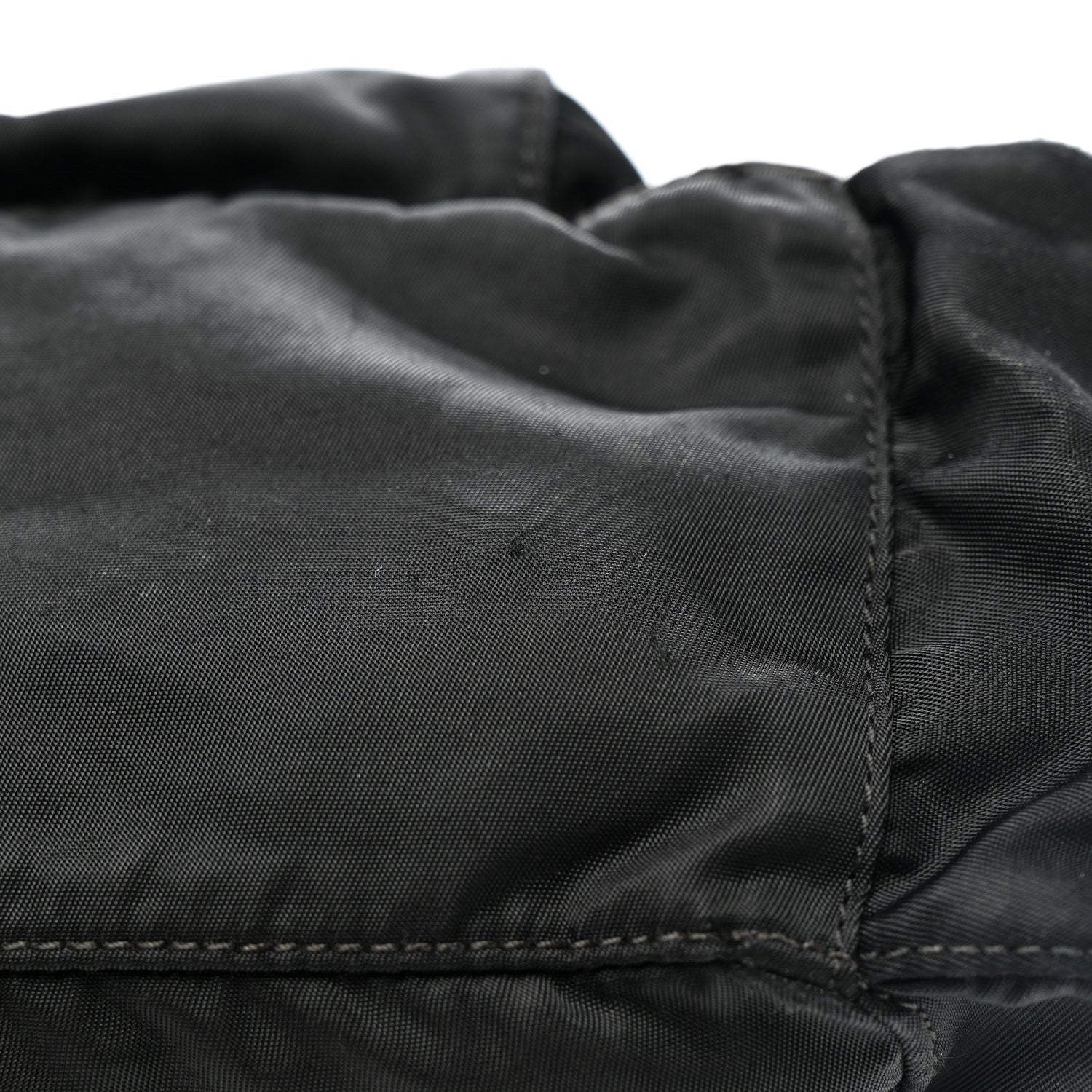 Tessuto Nylon Saffiano Small Vela Messenger Black