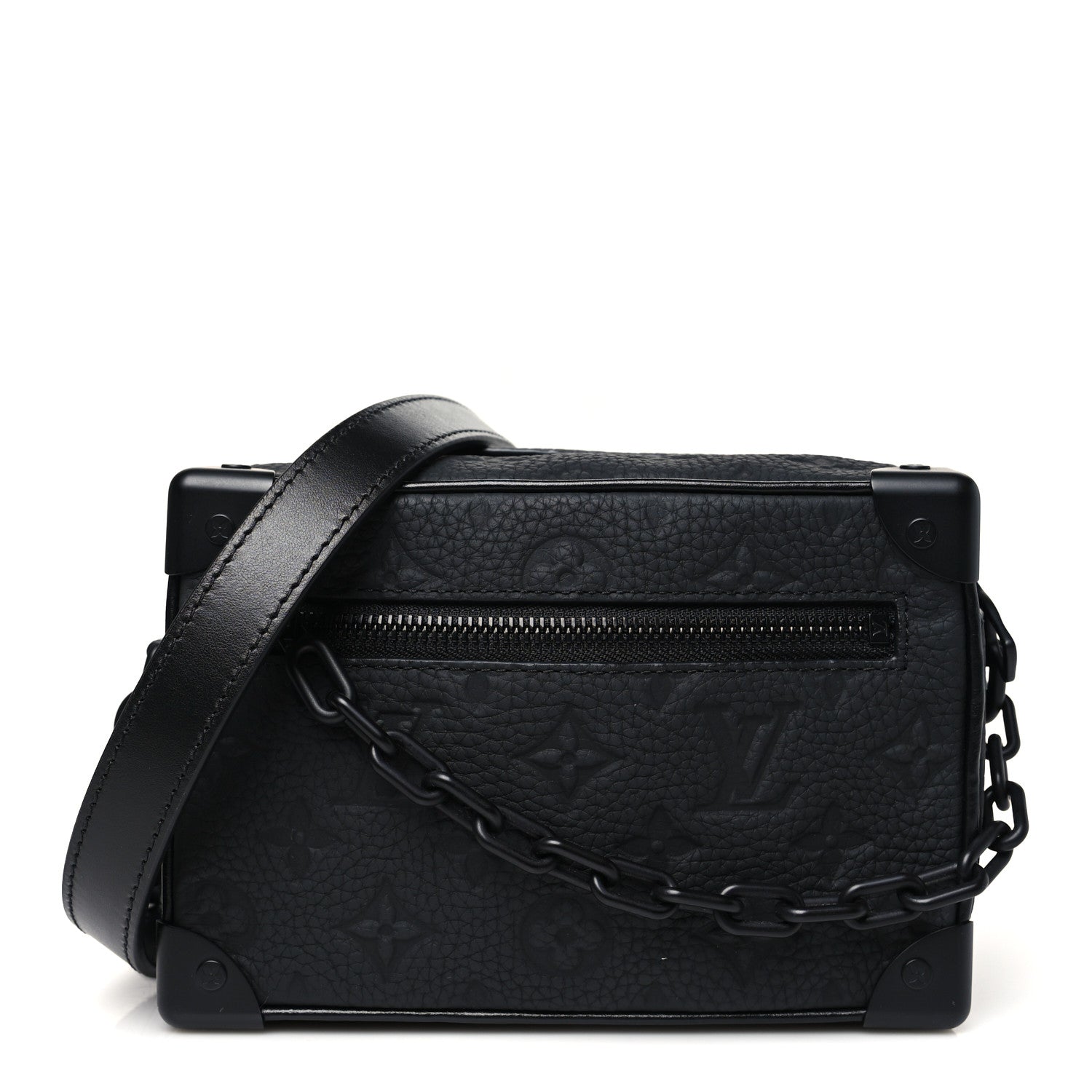 Taurillon Monogram Mini Soft Trunk Black