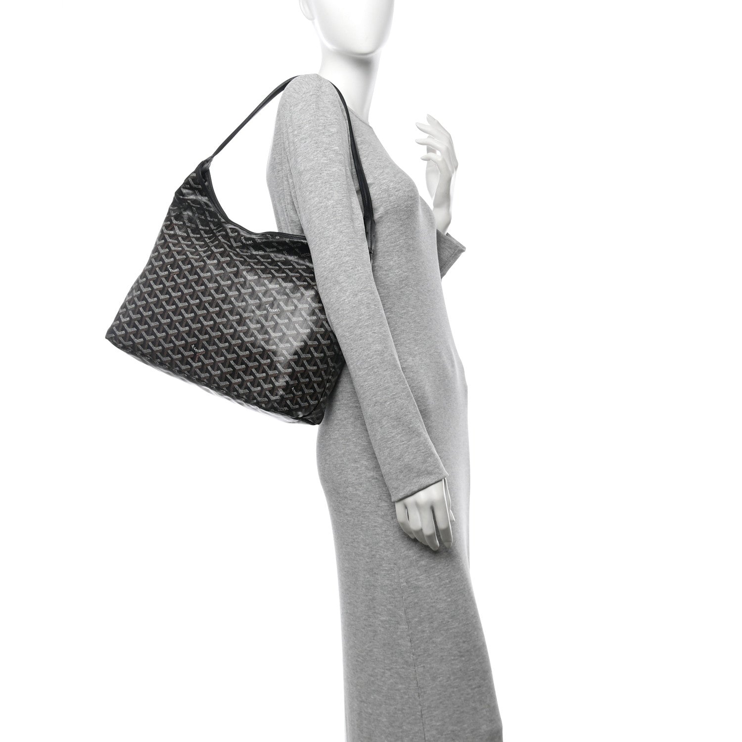 Goyardine Boheme Hobo Black