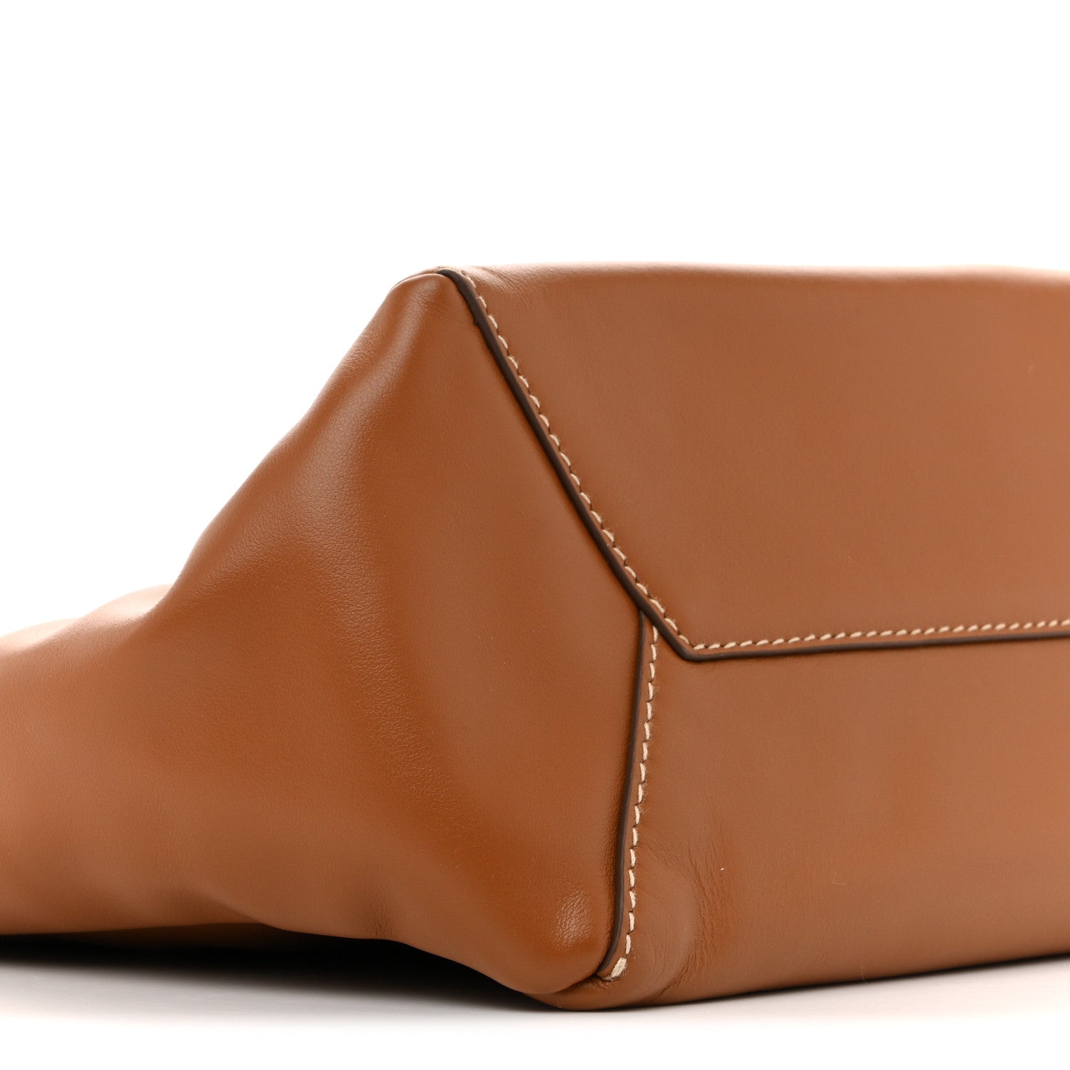 Soft Calf Softy Small Ivy Tote Bag Caramel