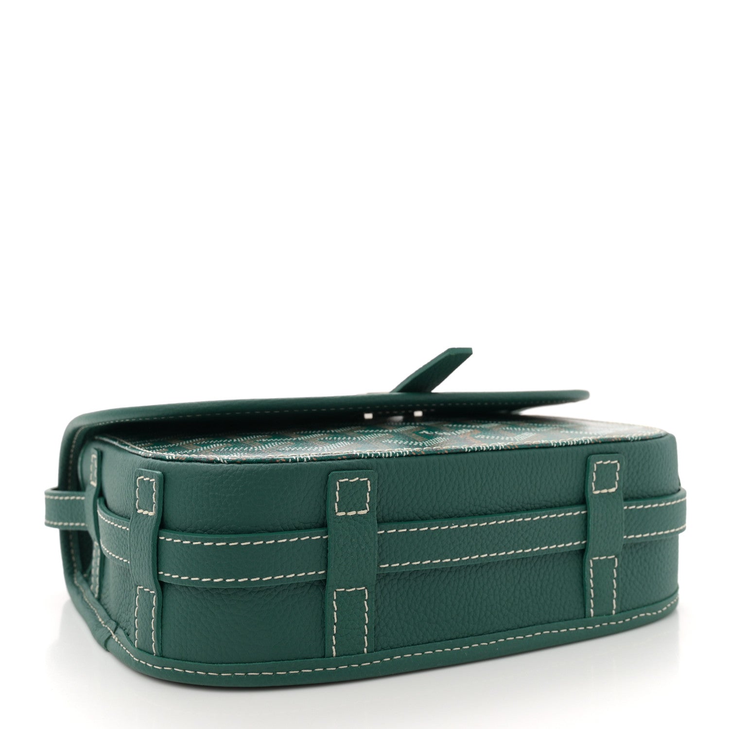 Goyardine Belvedere II PM Messenger Bag Green