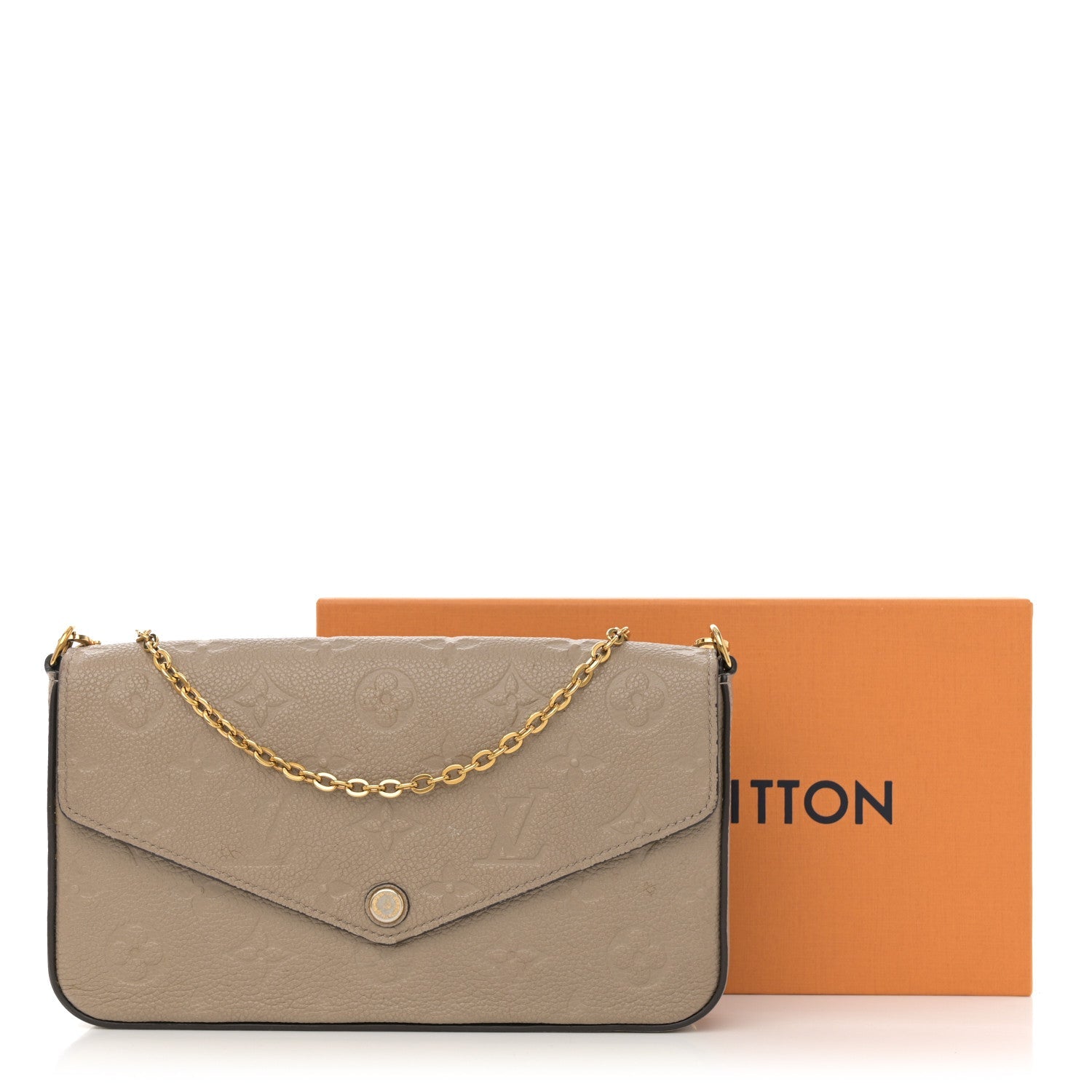 Empreinte Pochette Felicie Chain Wallet Tourterelle