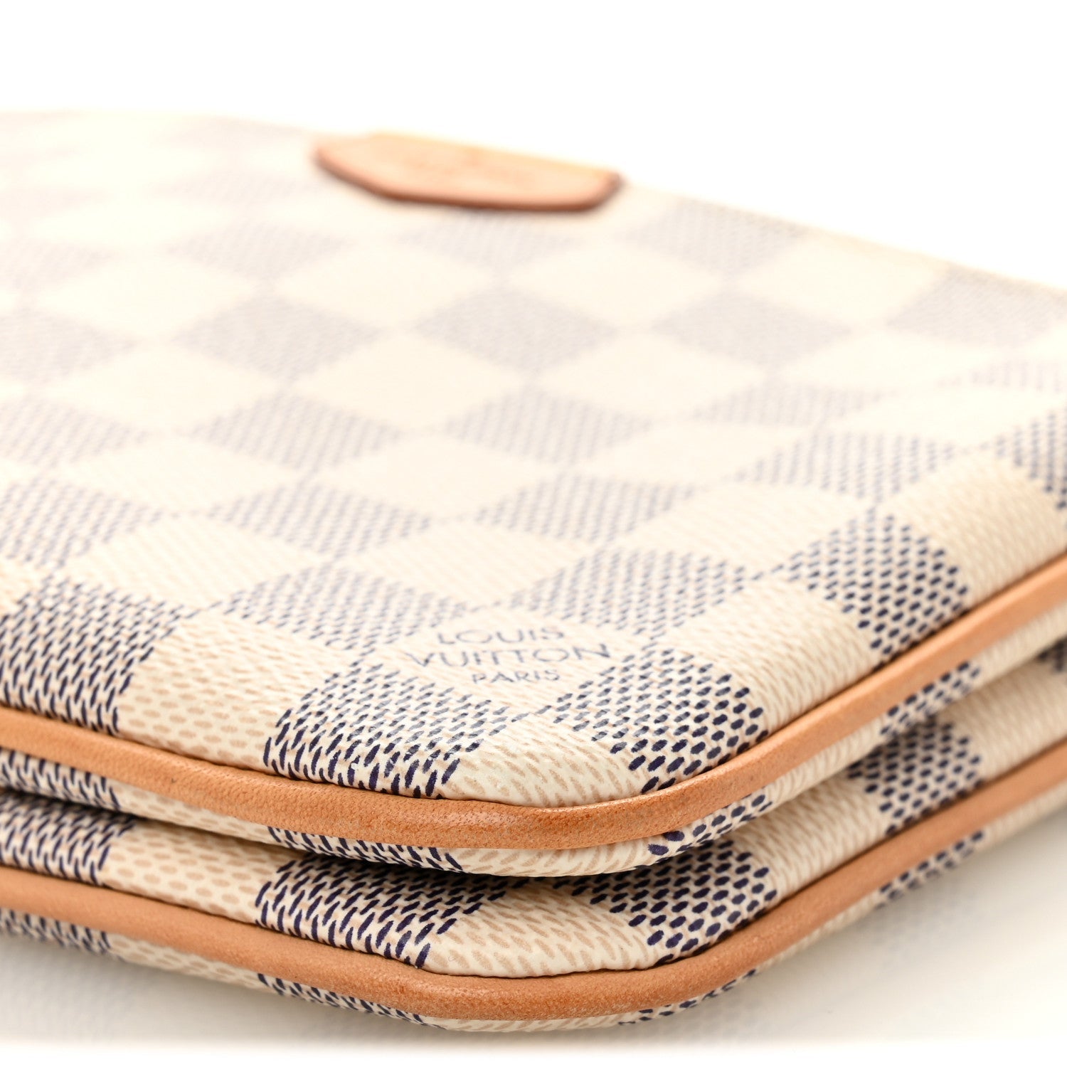 Damier Azur Double Zip Pochette