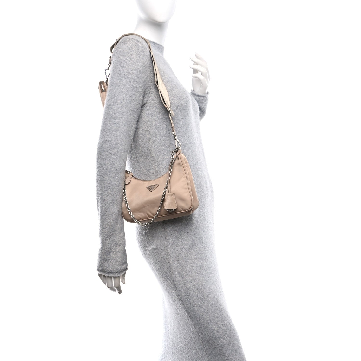 Nylon Re-Edition 2005 Shoulder Bag Cammeo