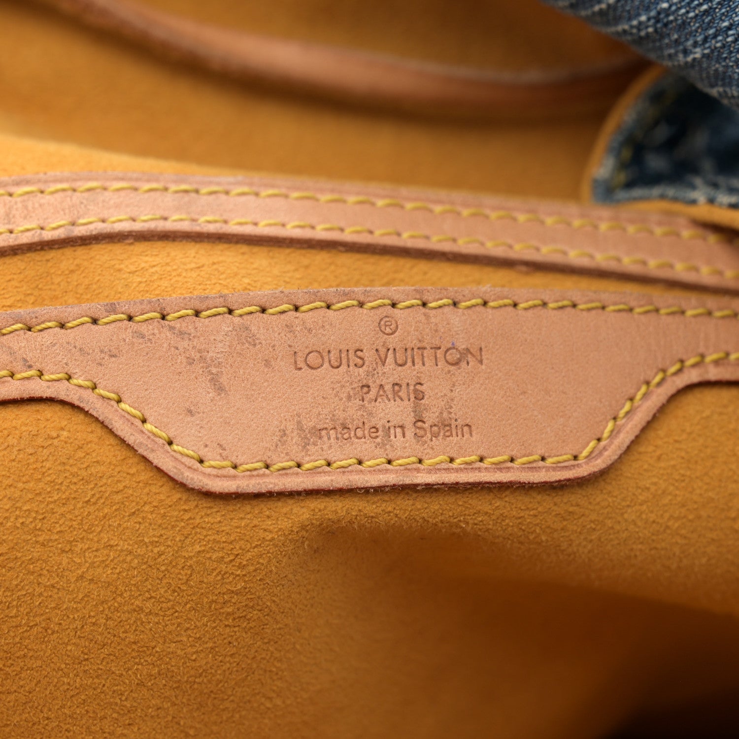 Denim Sac a Dos Backpack GM Blue