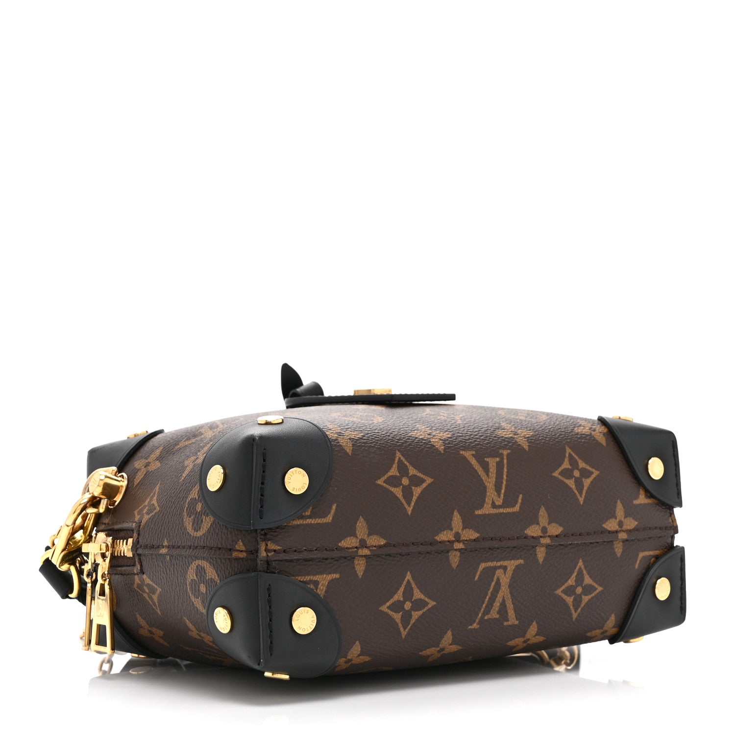 Monogram Petite Malle Souple Black