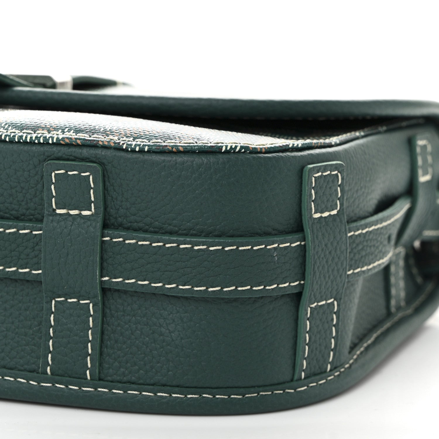 Goyardine Belvedere II PM Messenger Bag Green