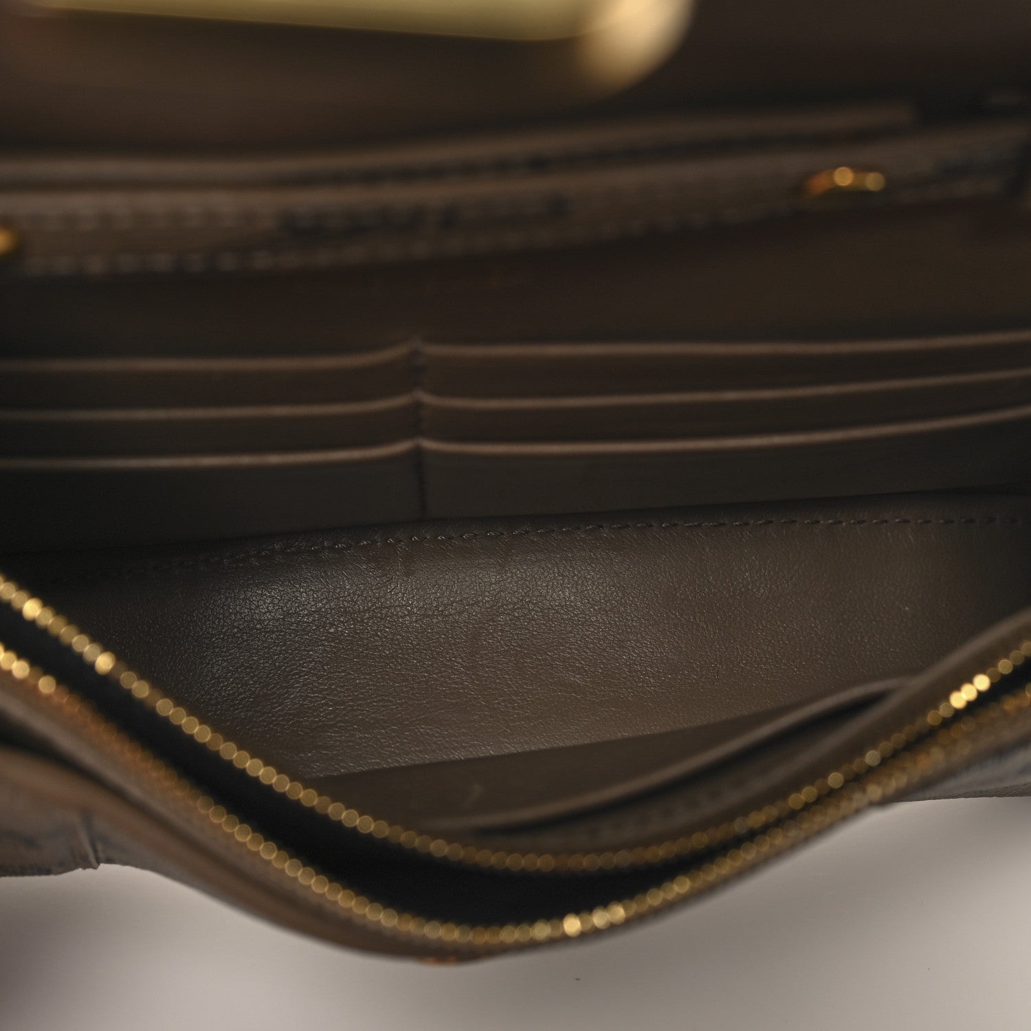 Coated Canvas BB Monogram Hourglass Chain Bag Beige Brown