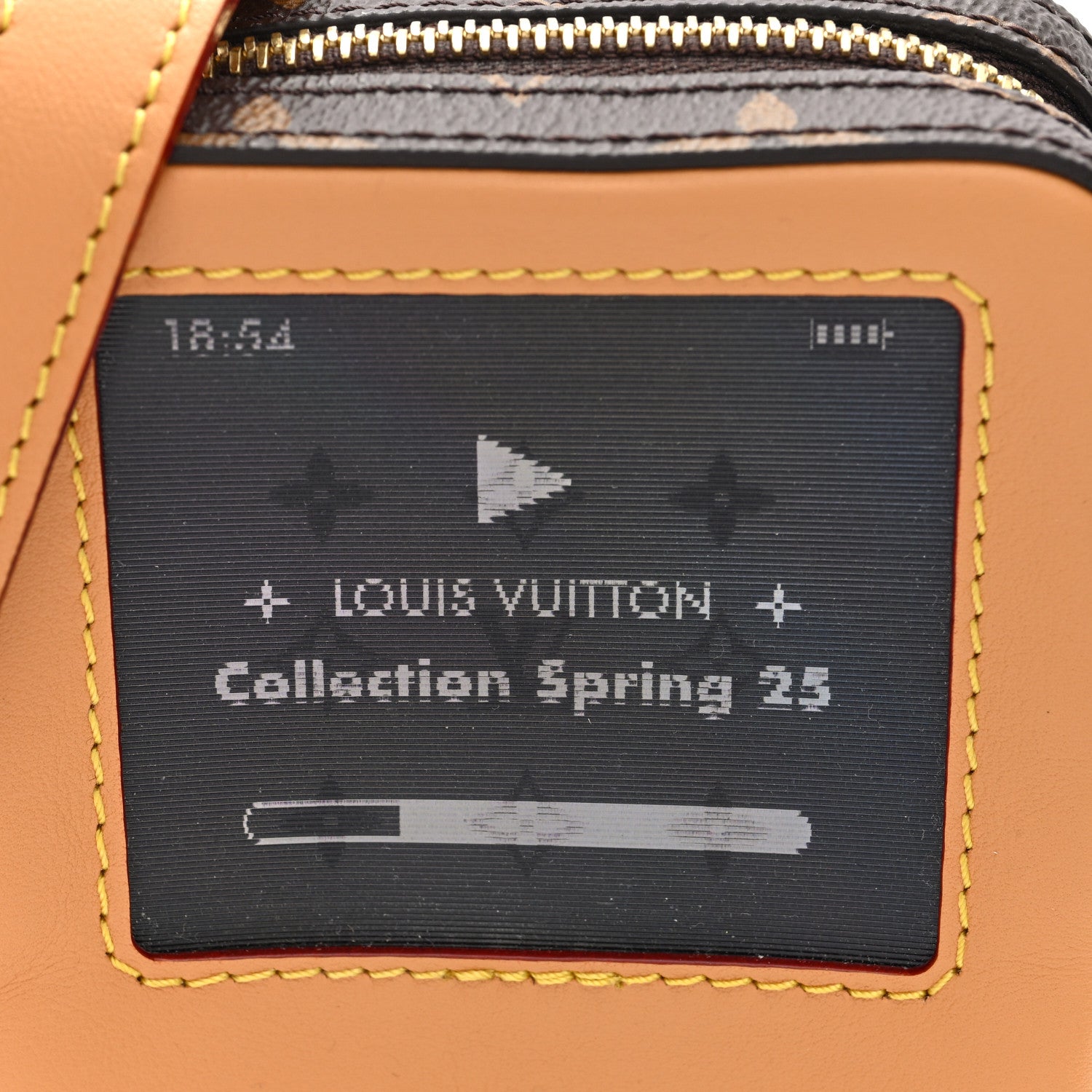 Calfskin Monogram Music Player Wearable Wallet