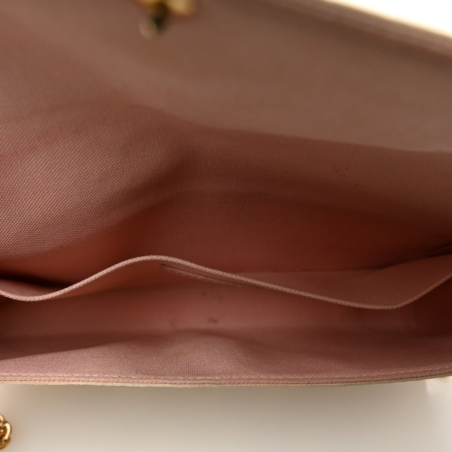 Damier Azur Pochette Felicie Chain Wallet Rose Ballerine