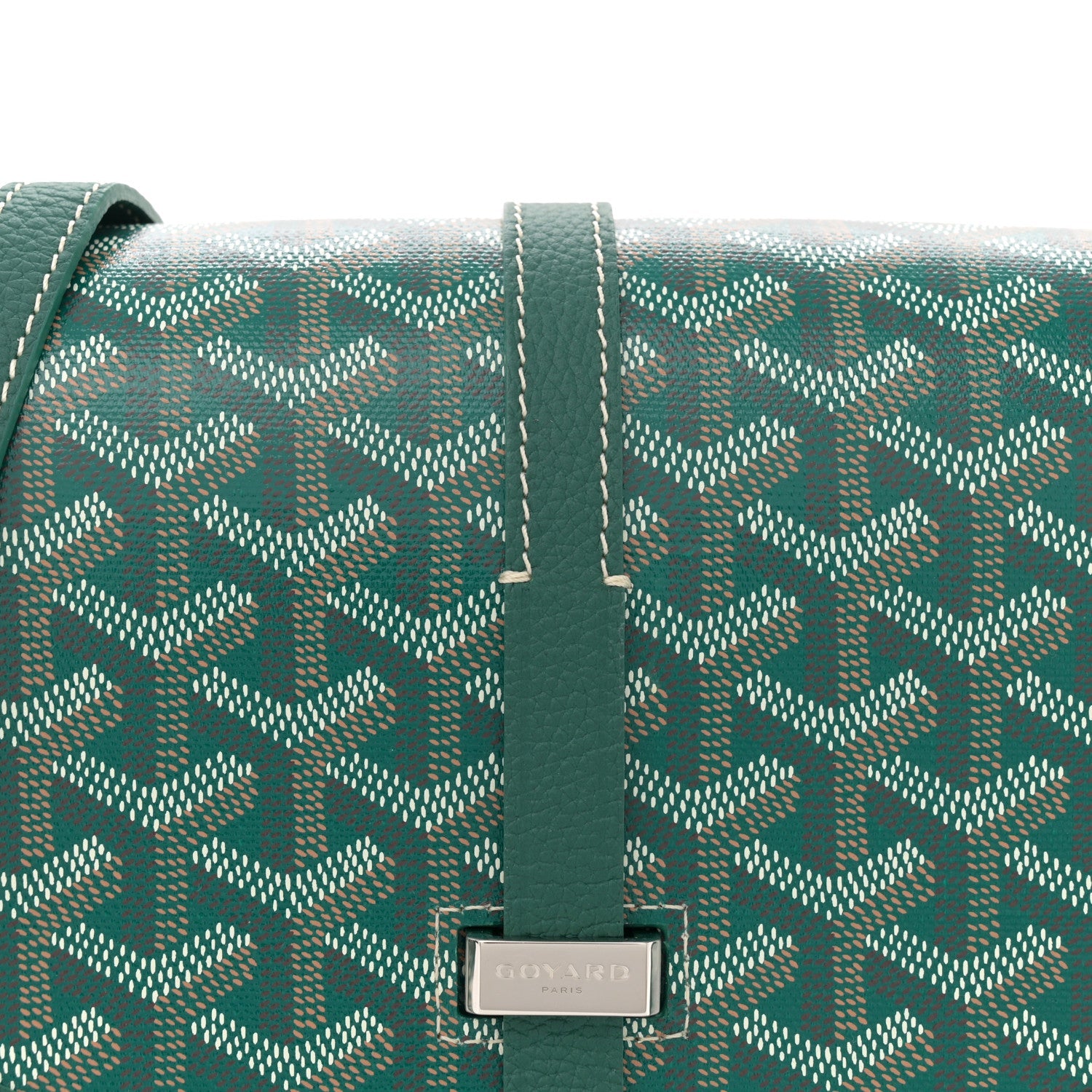 Goyardine Belvedere II PM Messenger Bag Green