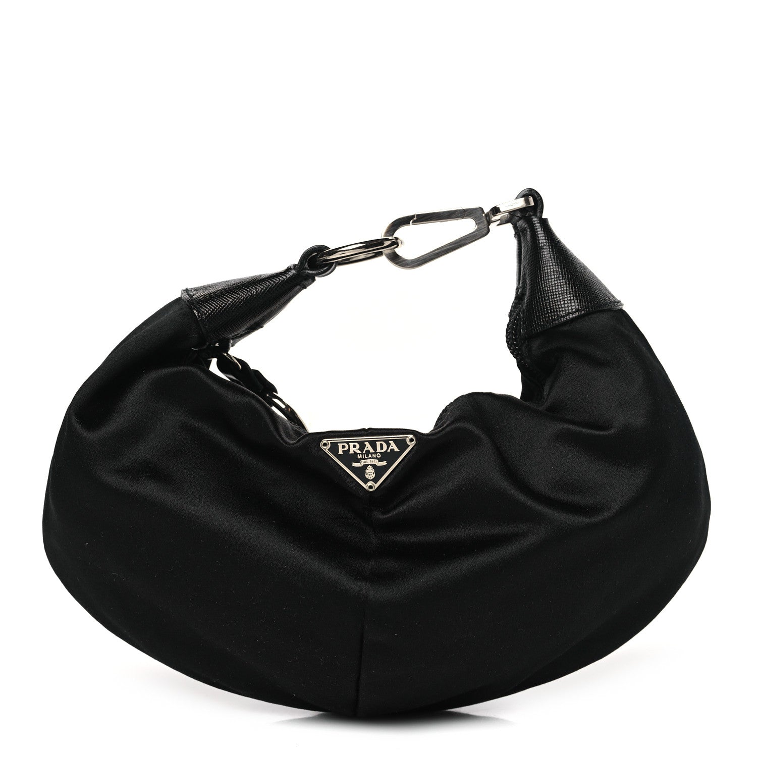 Tessuto Nylon Saffiano Re-Edition 2006 Shoulder Bag Black