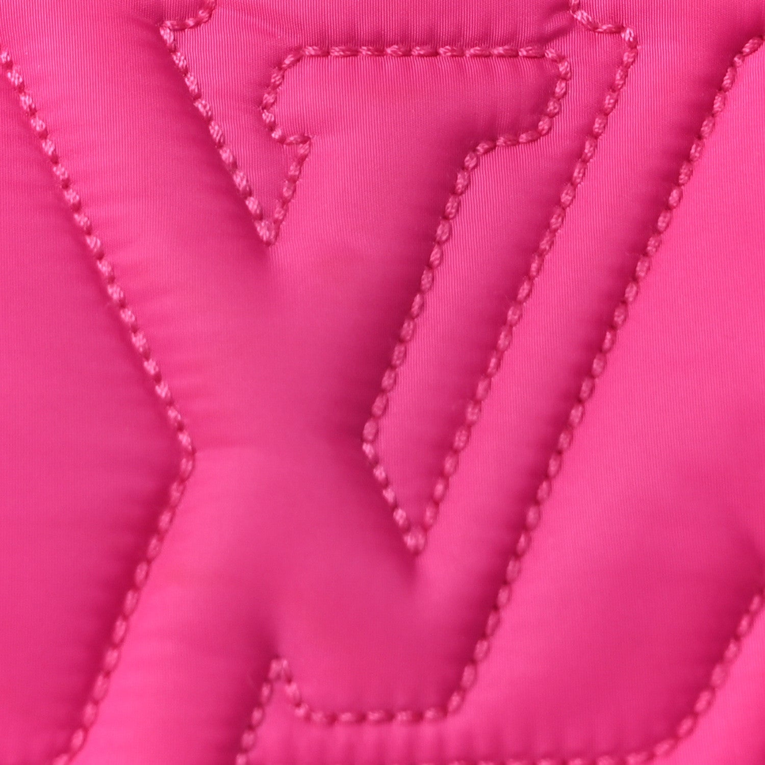 Econyl Monogram Pillow Maxi Multi Pochette Accessories Black Fuchsia