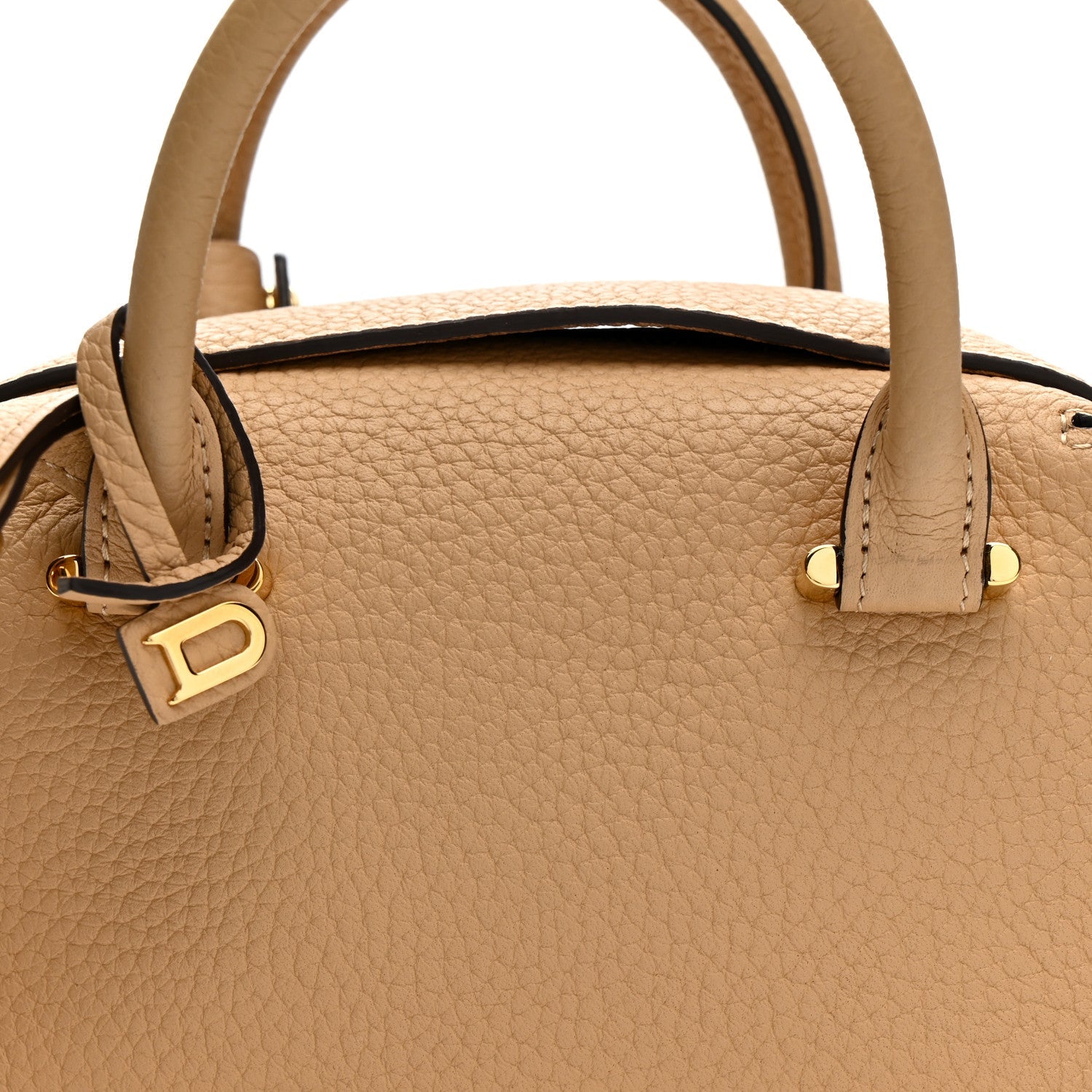 Taurillon Soft Nano Cool Box Satchel Latte