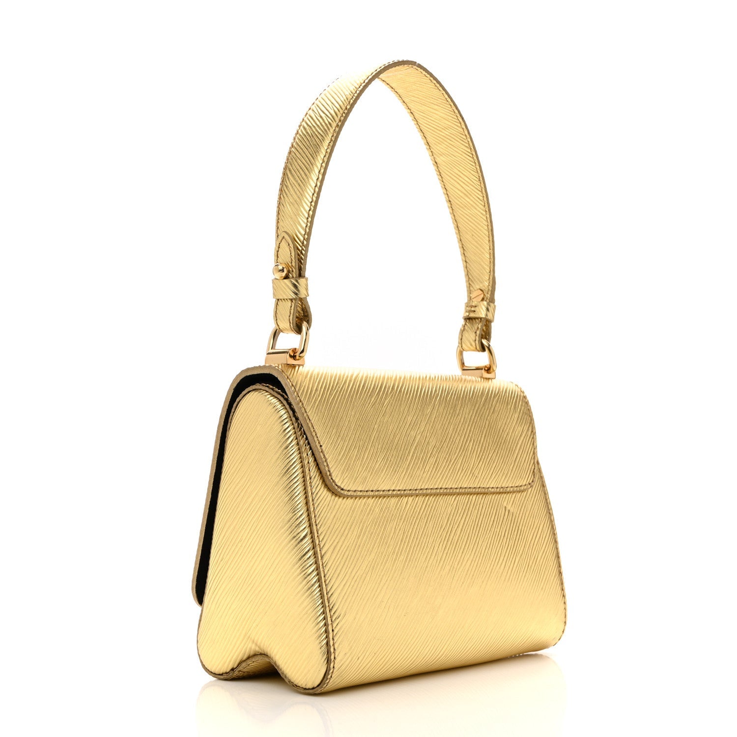 Epi Twist Shoulder Bag PM Gold