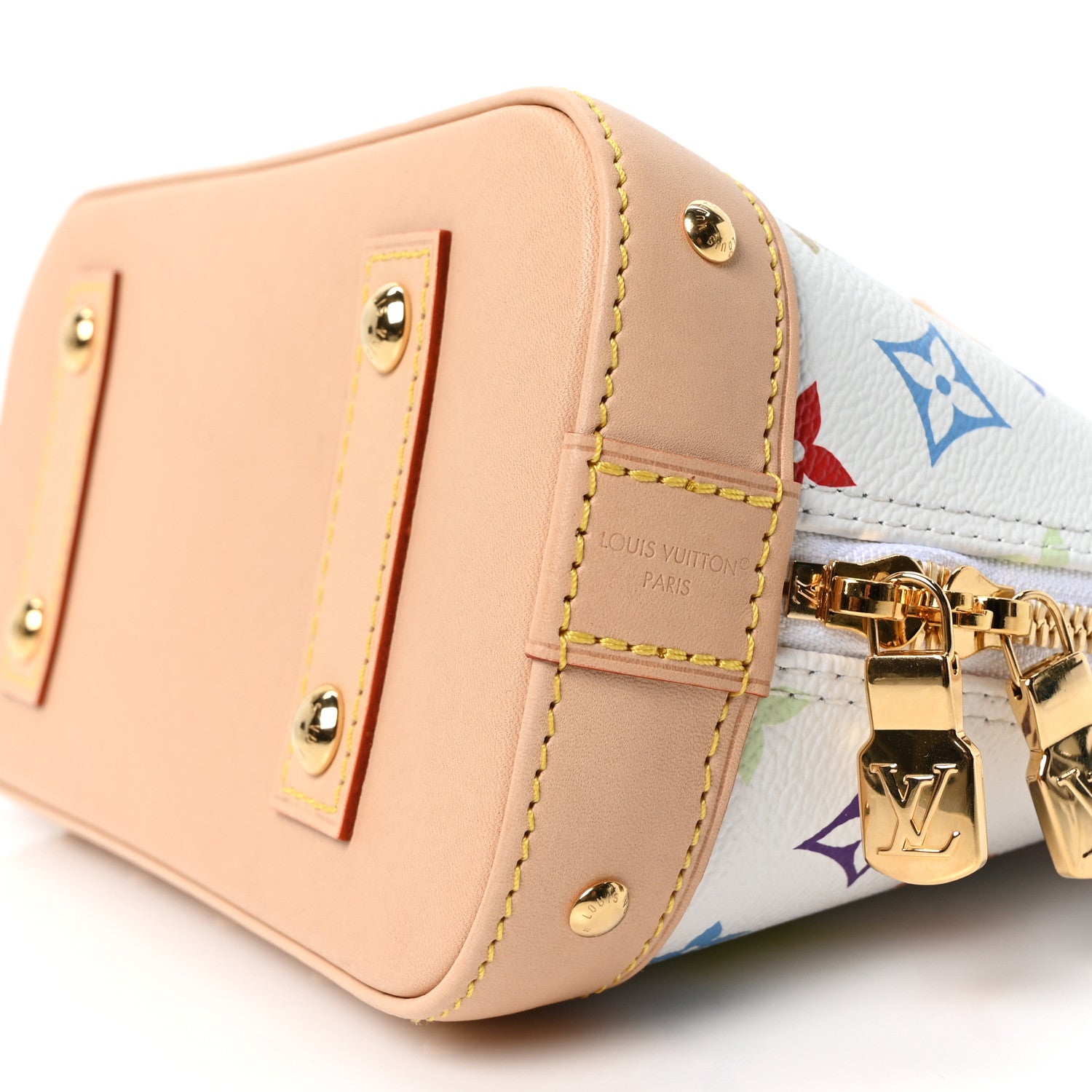 LV x TM Monogram Multicolor Alma BB White