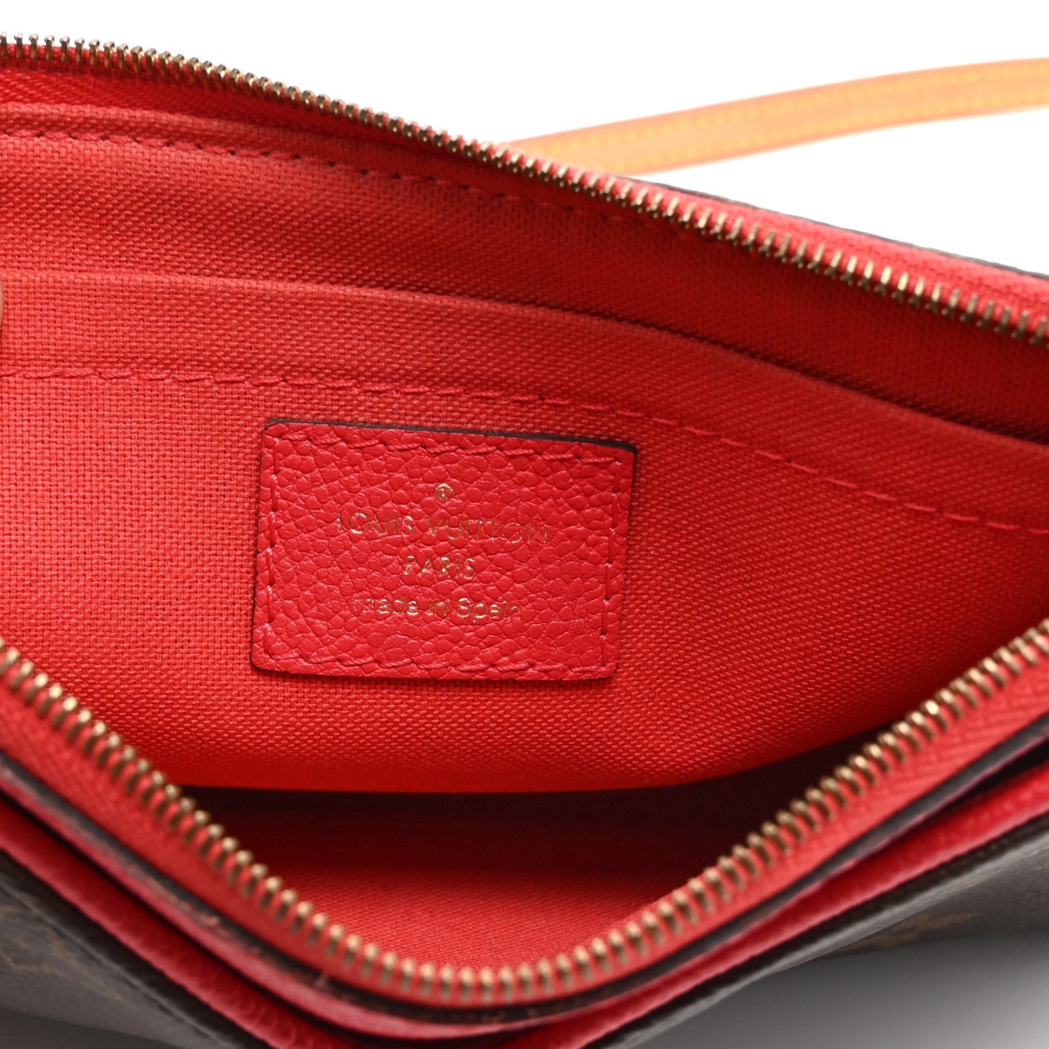 Monogram Pallas Clutch Poppy