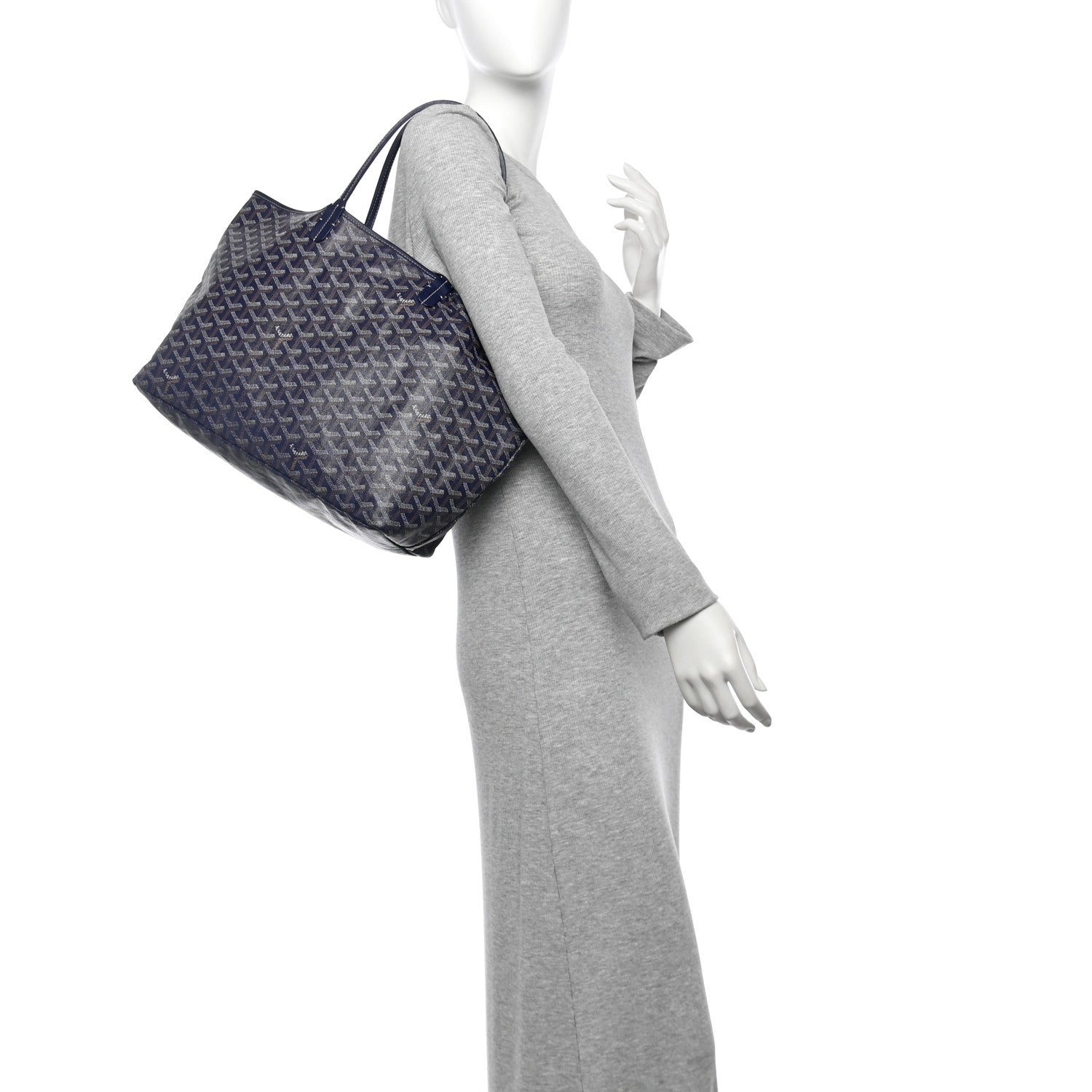 Goyardine Saint Louis PM Navy