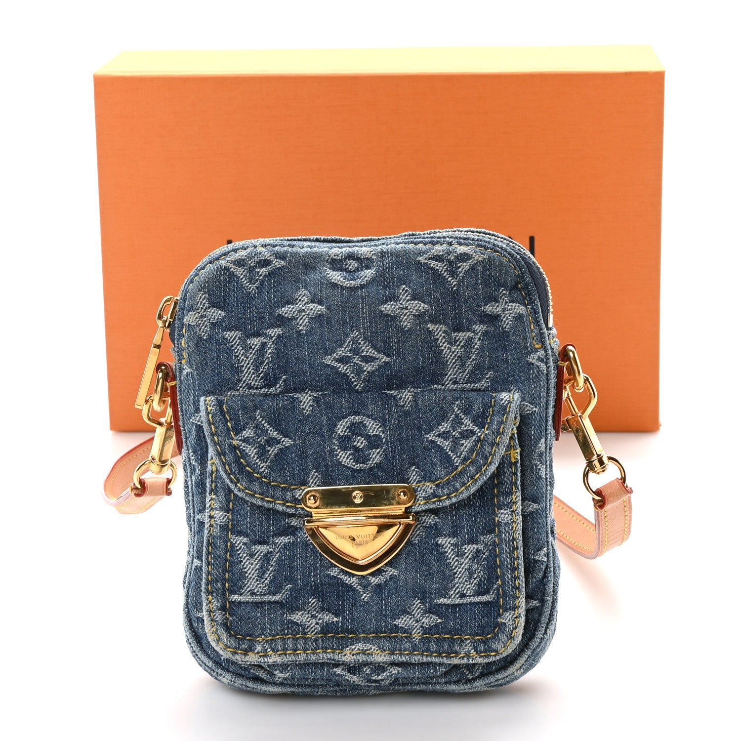 Denim Fairfax Pochette Blue