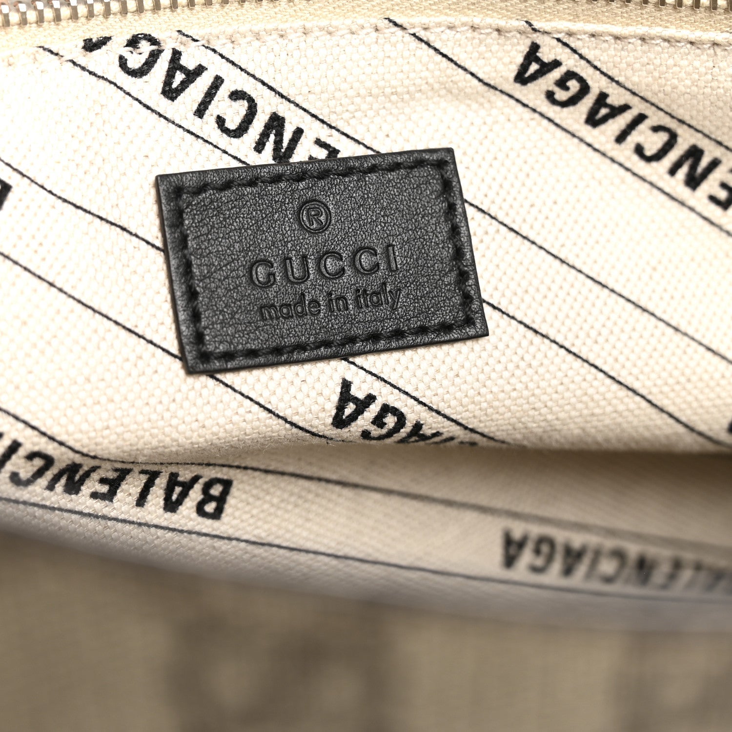 X GUCCI GG Supreme Monogram Neo Classic Silver Hardware City Beige Ebony