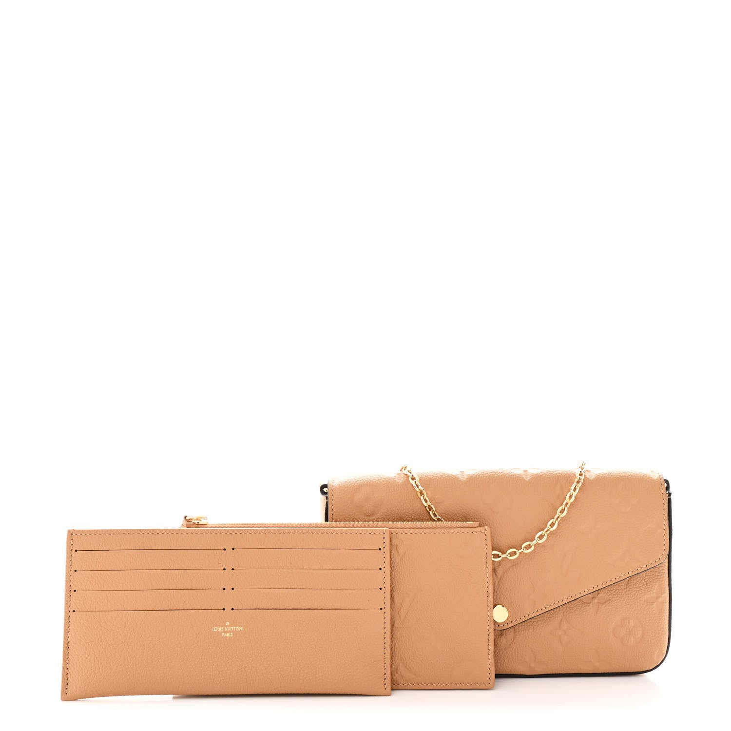 Empreinte Pochette Felicie Chain Wallet Papyrus