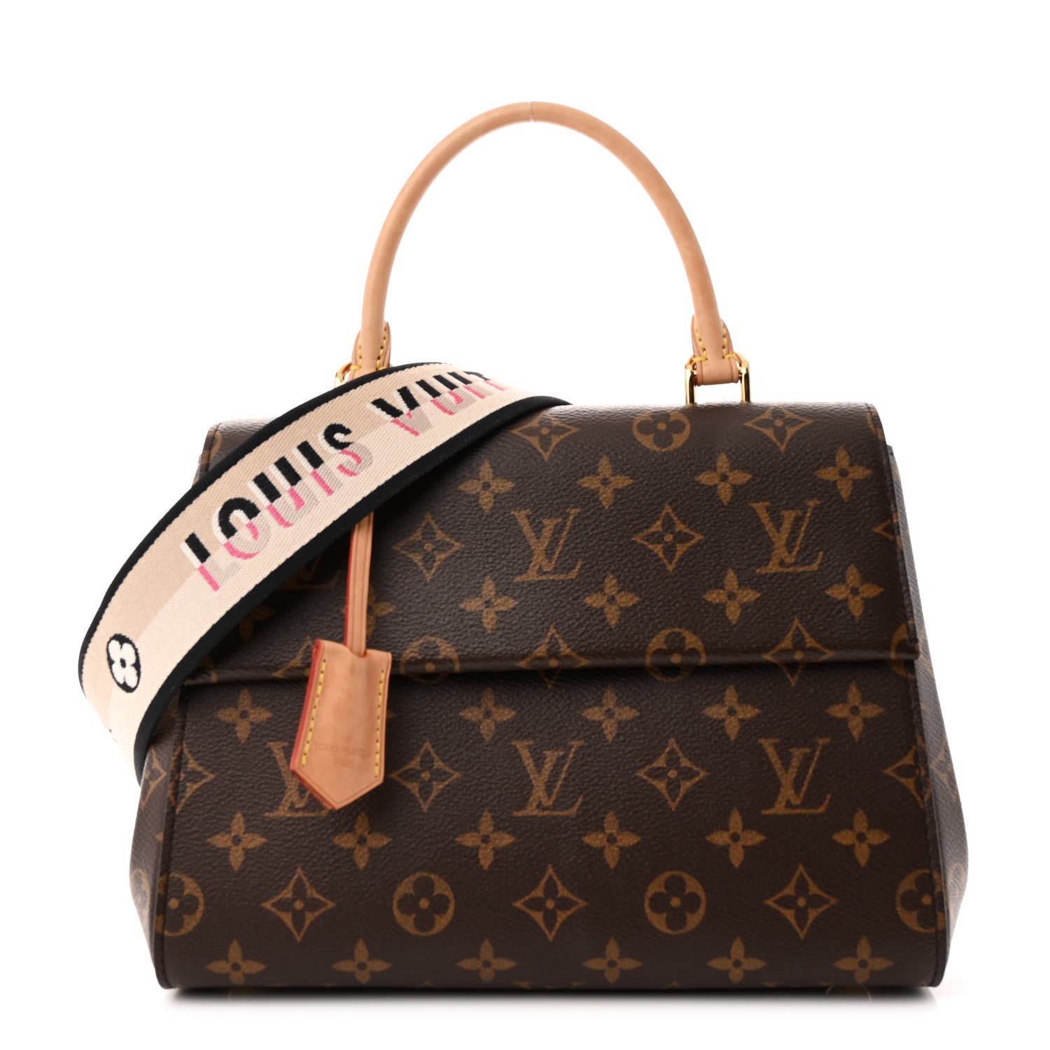 Monogram Jacquard Cluny BB Black