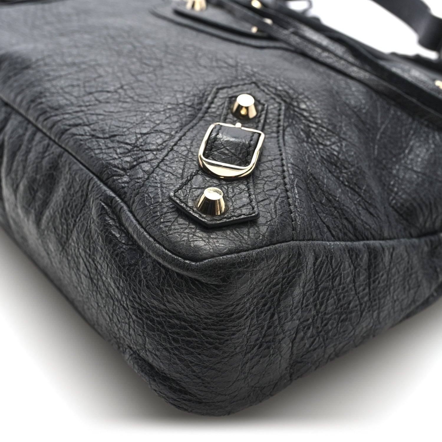 Agneau Classic Gold Hardware Town Black