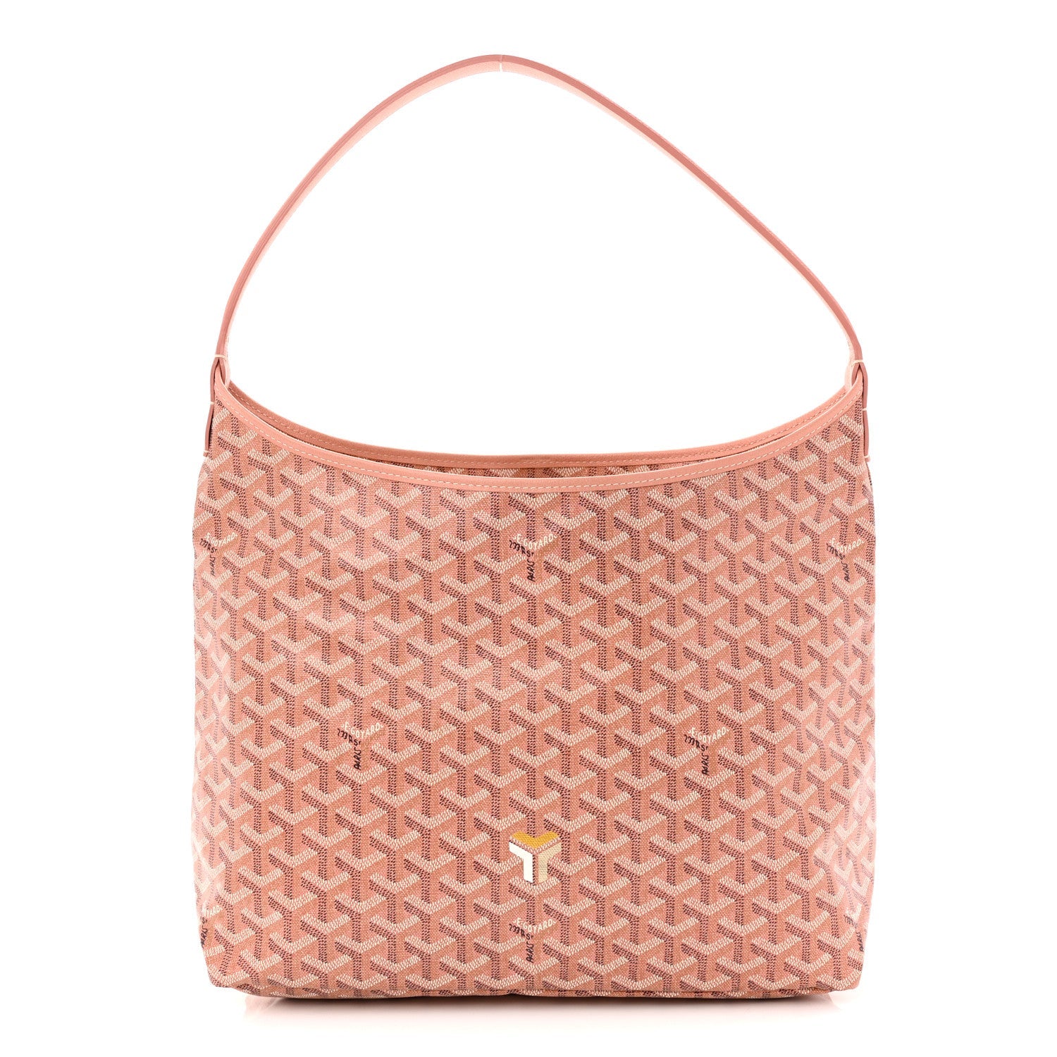 Iridescent Goyardine Boheme Hobo Pearly Coral
