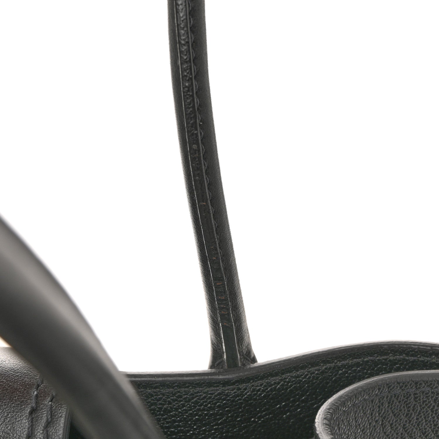 Goatskin Madras Soft Calf Crystal Embellished Tote Black