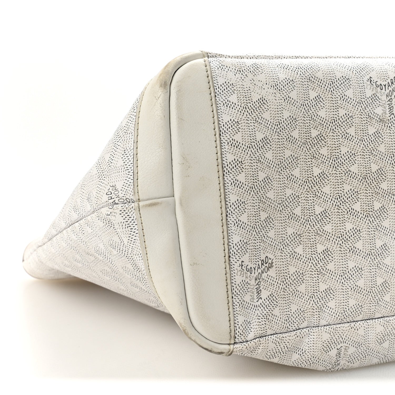 Goyardine Artois MM White