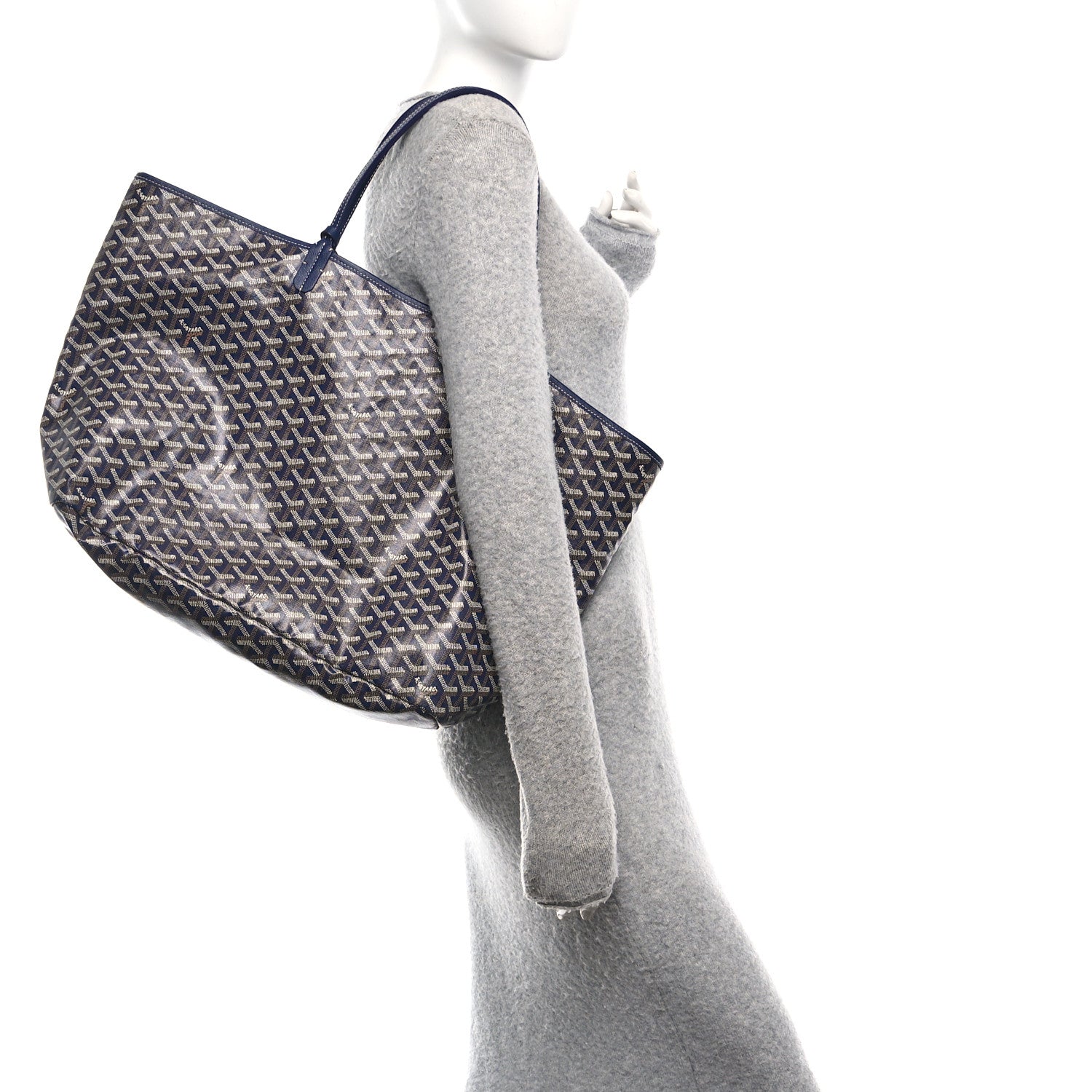 Goyardine Saint Louis GM Navy