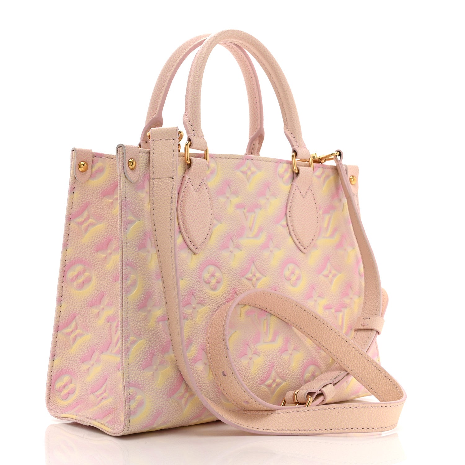 Empreinte Monogram Summer Stardust Onthego PM Pink