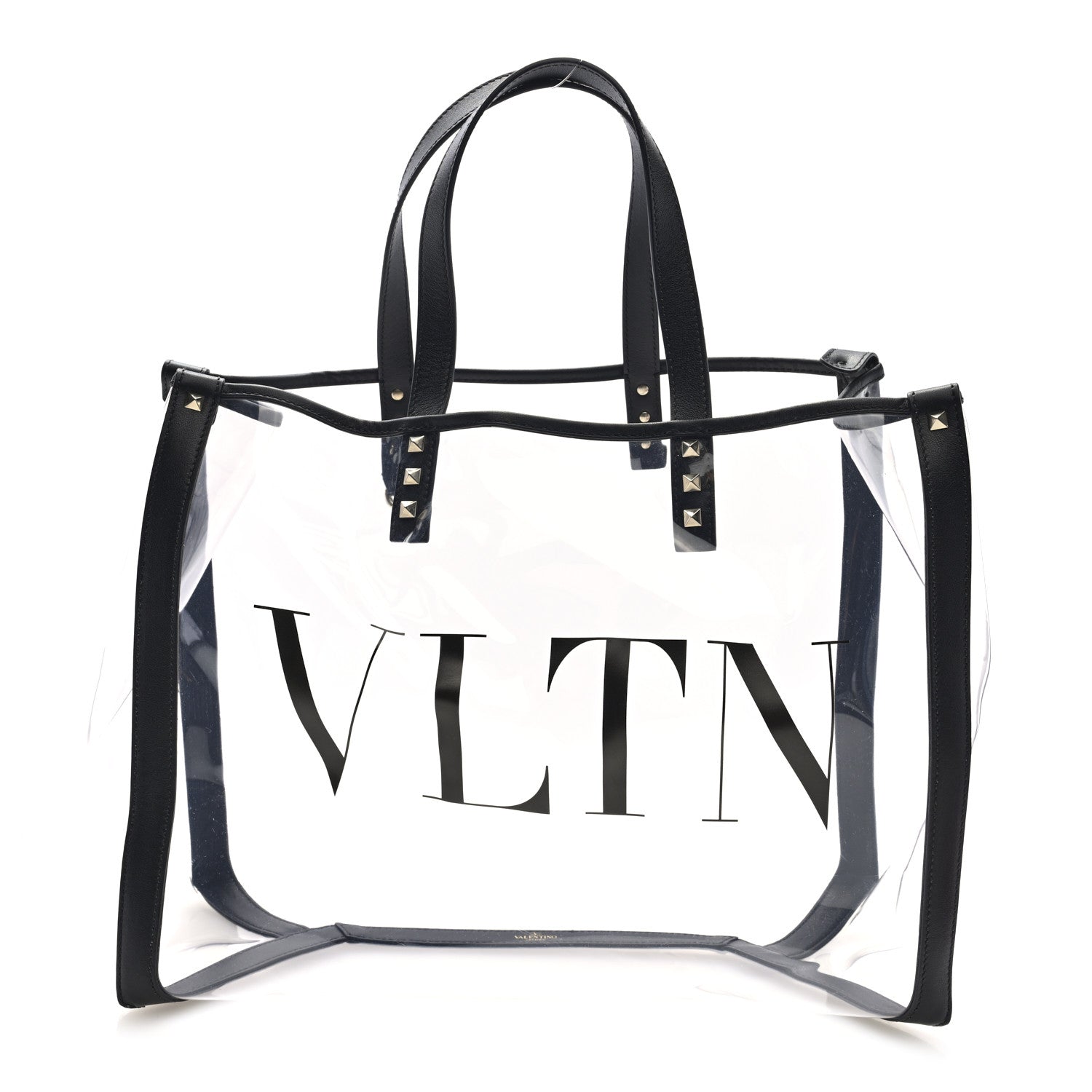 Plexy VLTN Shopping Bag Transparent