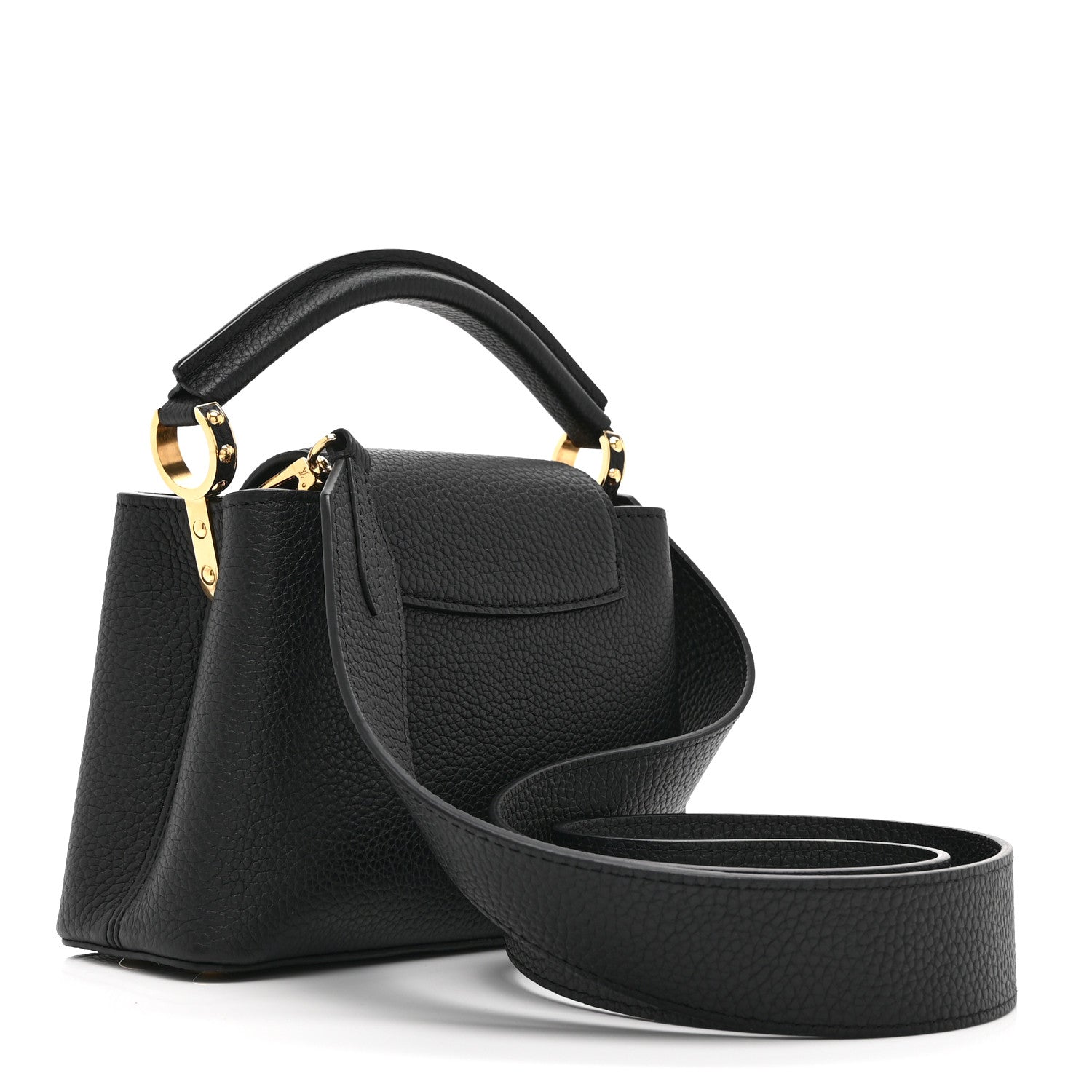 Taurillon Mini Capucines Black