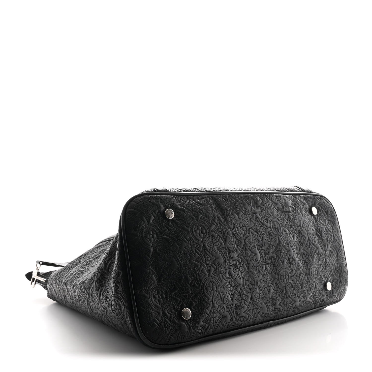 Monogram Lambskin Antheia Ixia GM Black
