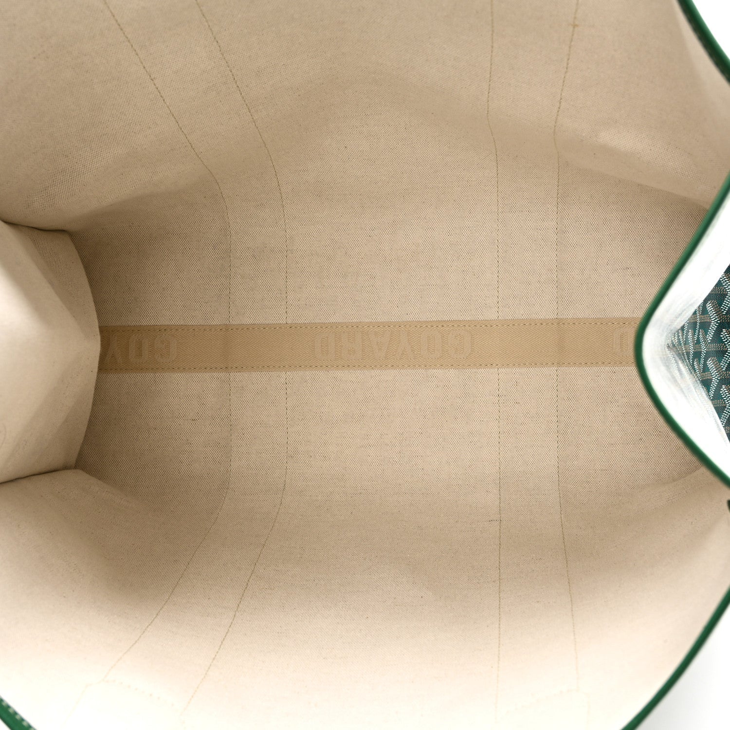 Goyardine Villette Tote Green