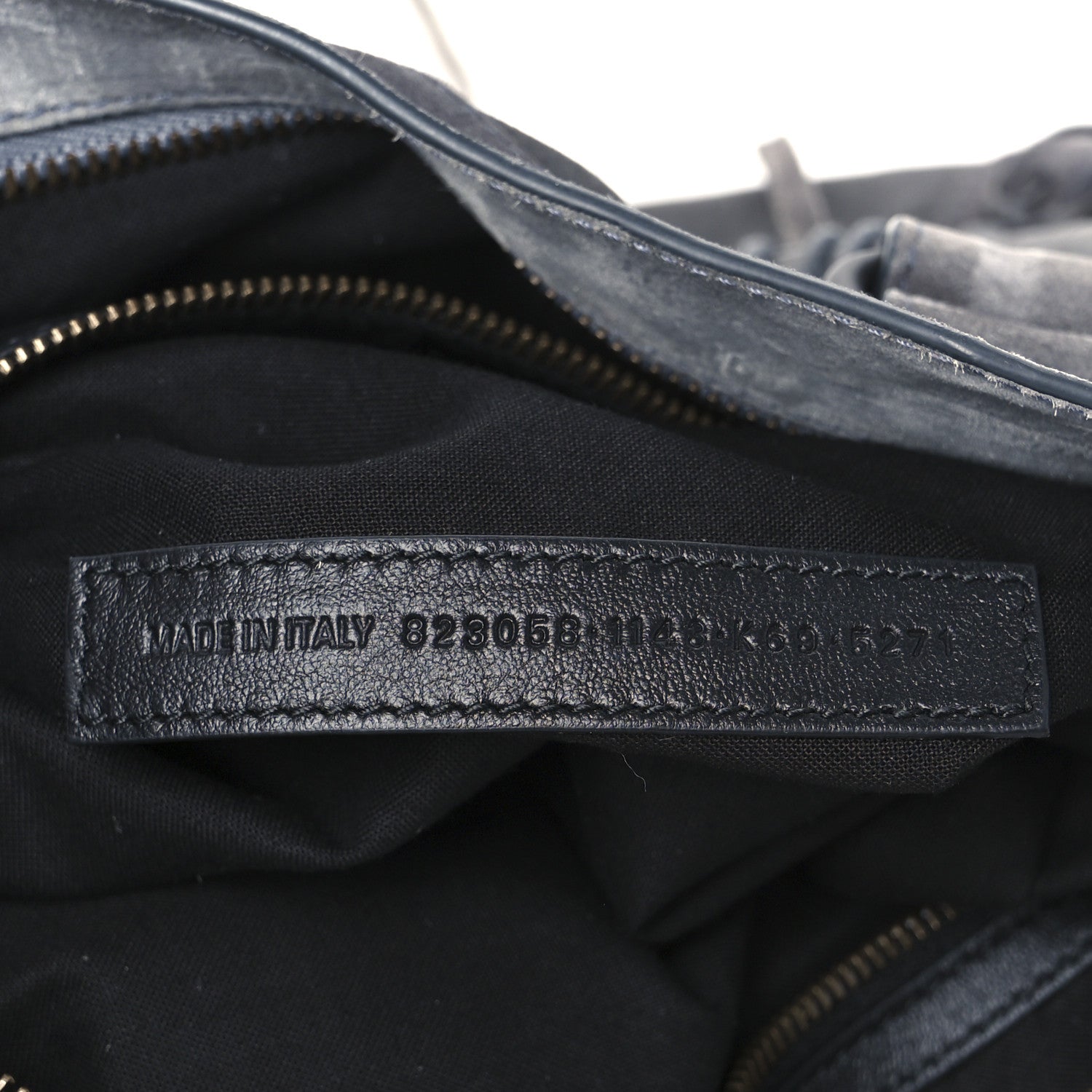 Suede Calfskin Classic Hardware Medium Le City Storm Grey