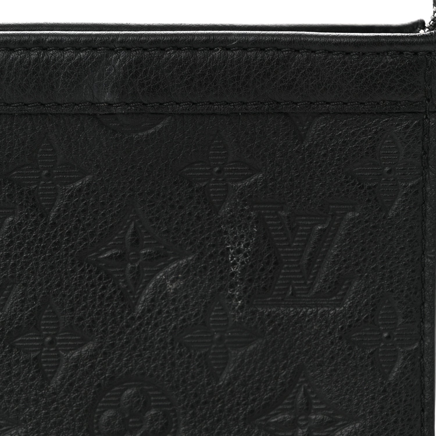 Calfskin Monogram Shadow Gaston Wearable Wallet