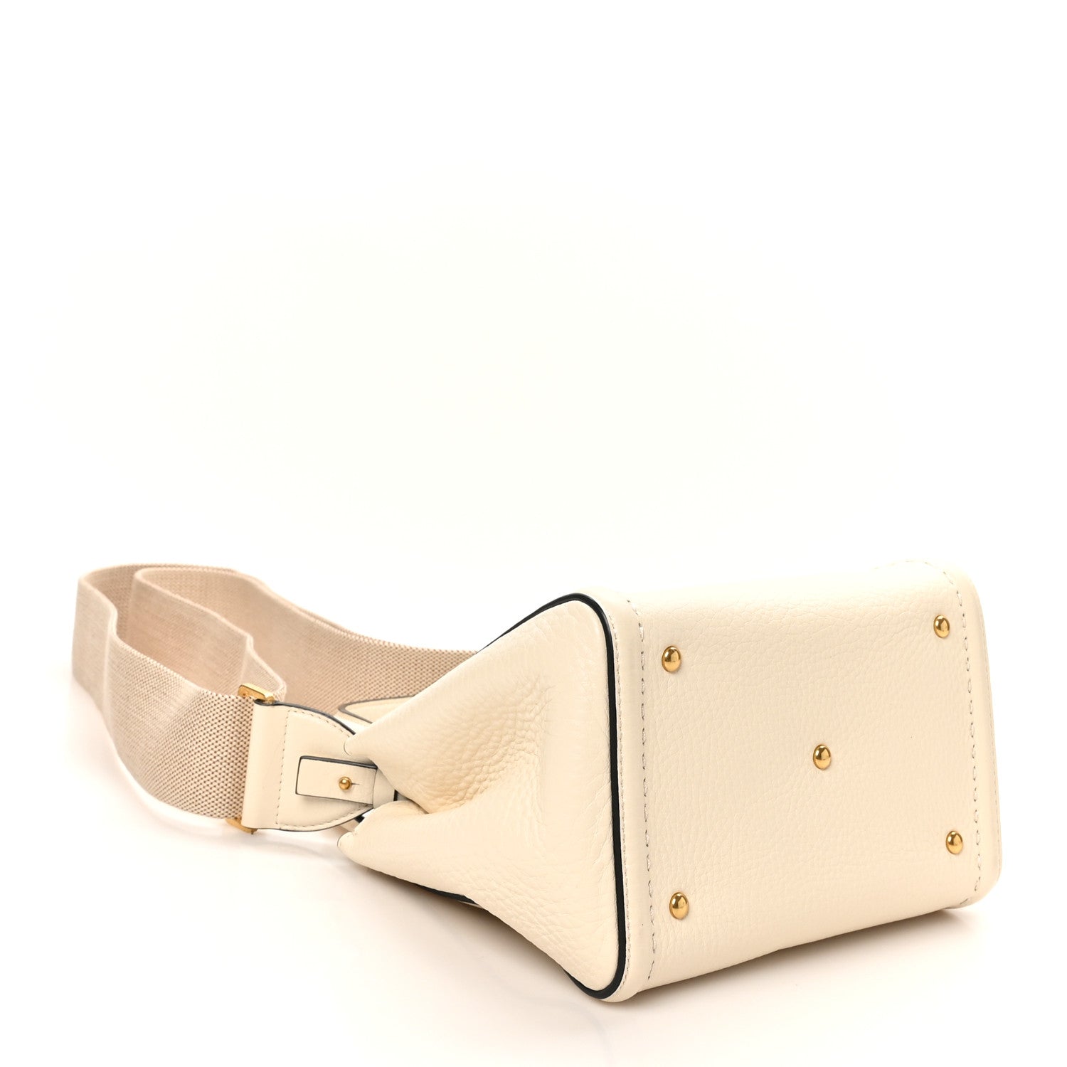 Soft Grainy Calfskin Alltime Small Handbag Ivory