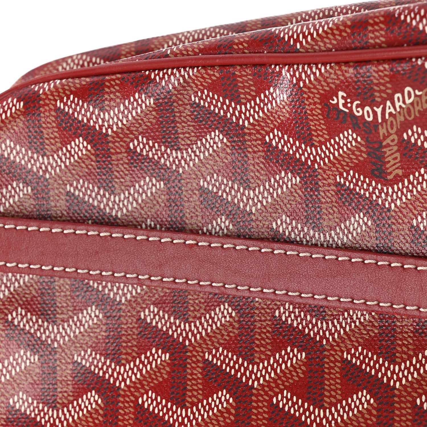 Goyardine Sac Cap Vert Red