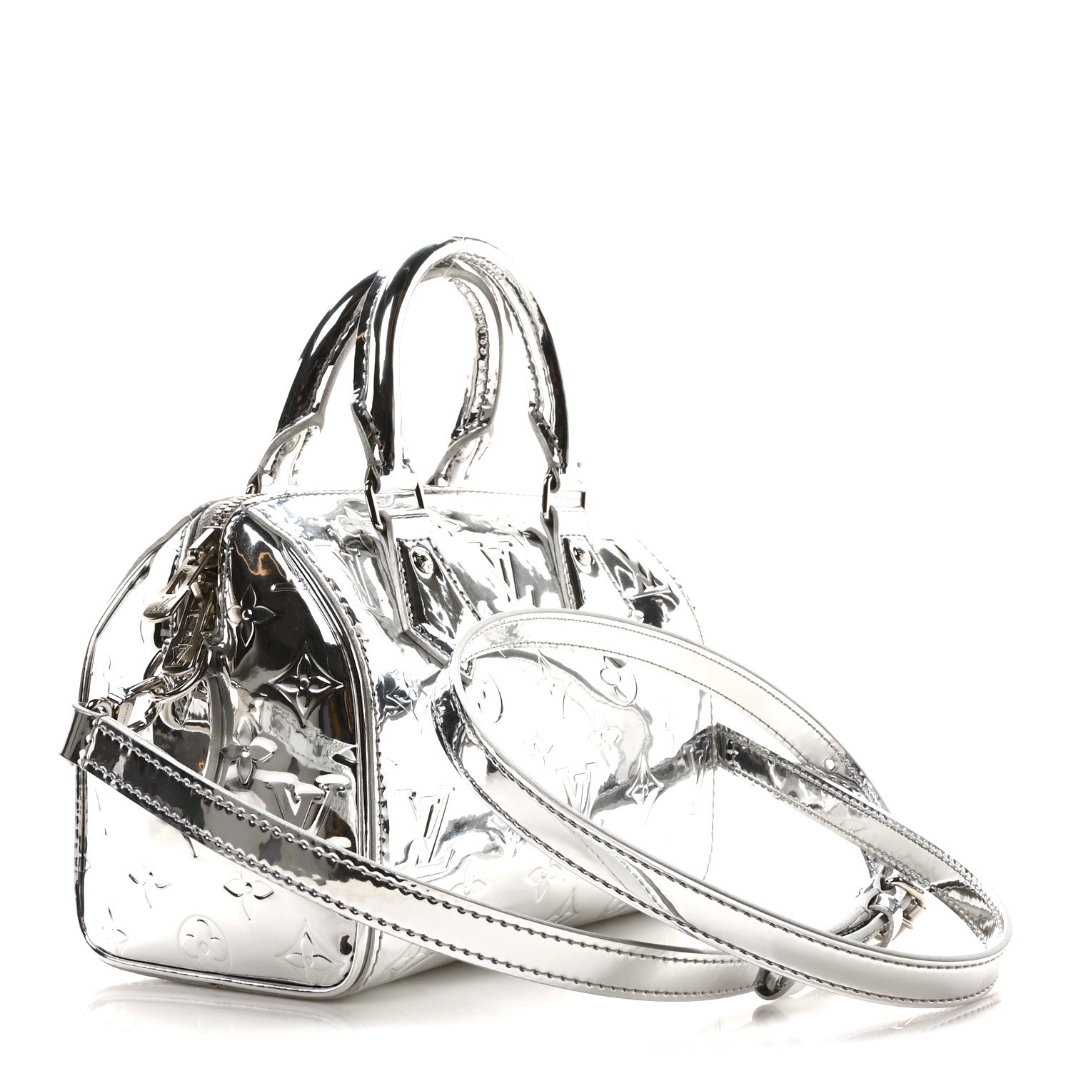 Monogram Miroir Speedy Bandouliere 20 Silver