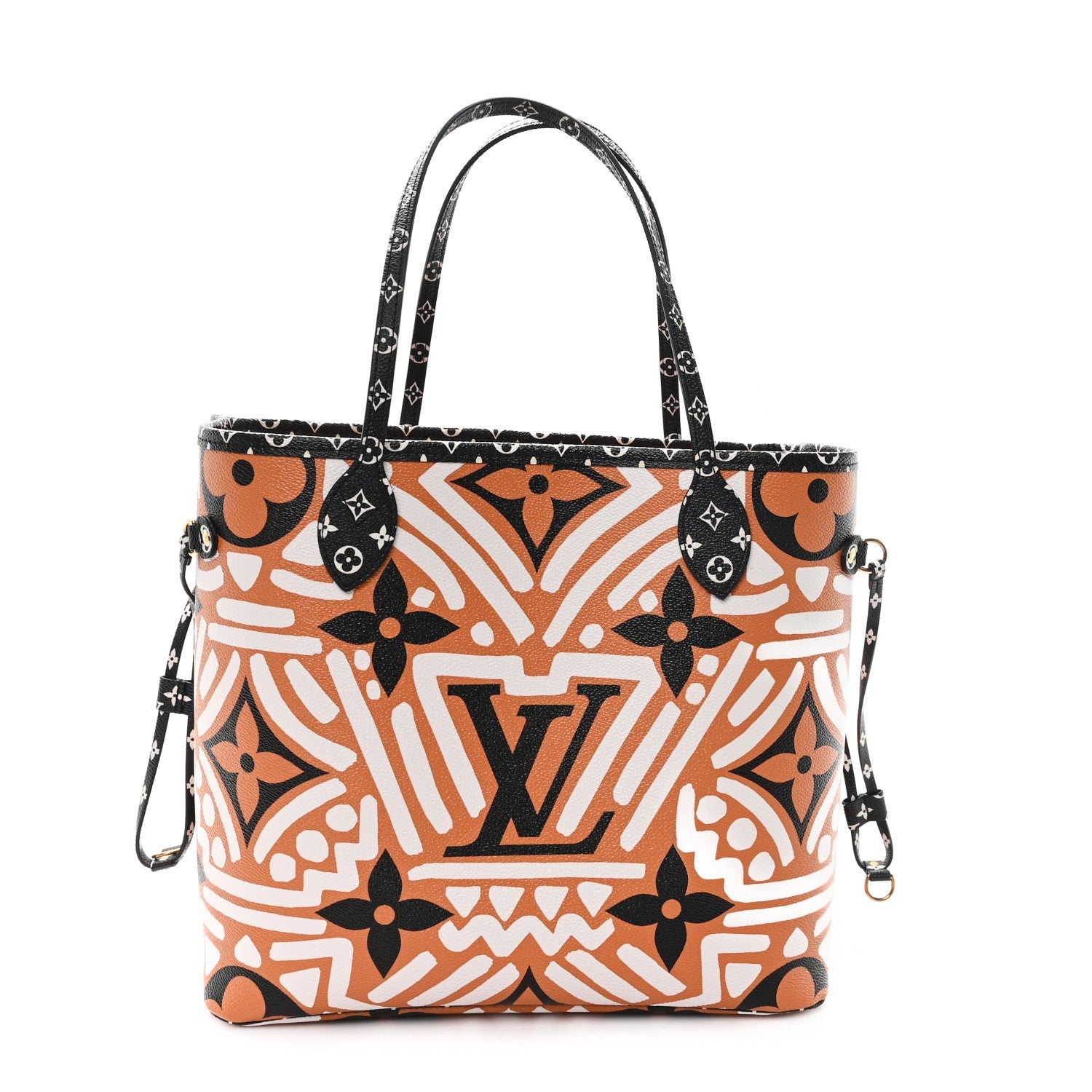 Monogram Giant Crafty Neverfull MM Creme Caramel