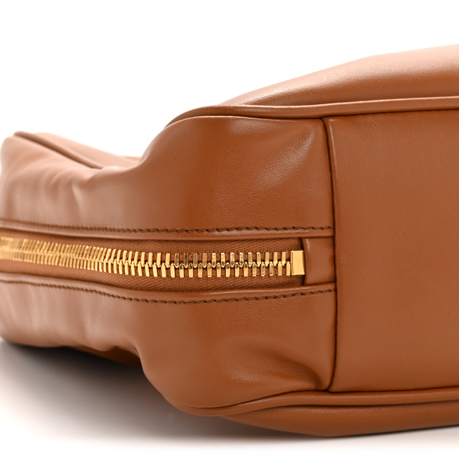 Soft Calf Softy Large Beau Top Handle Bag Cognac