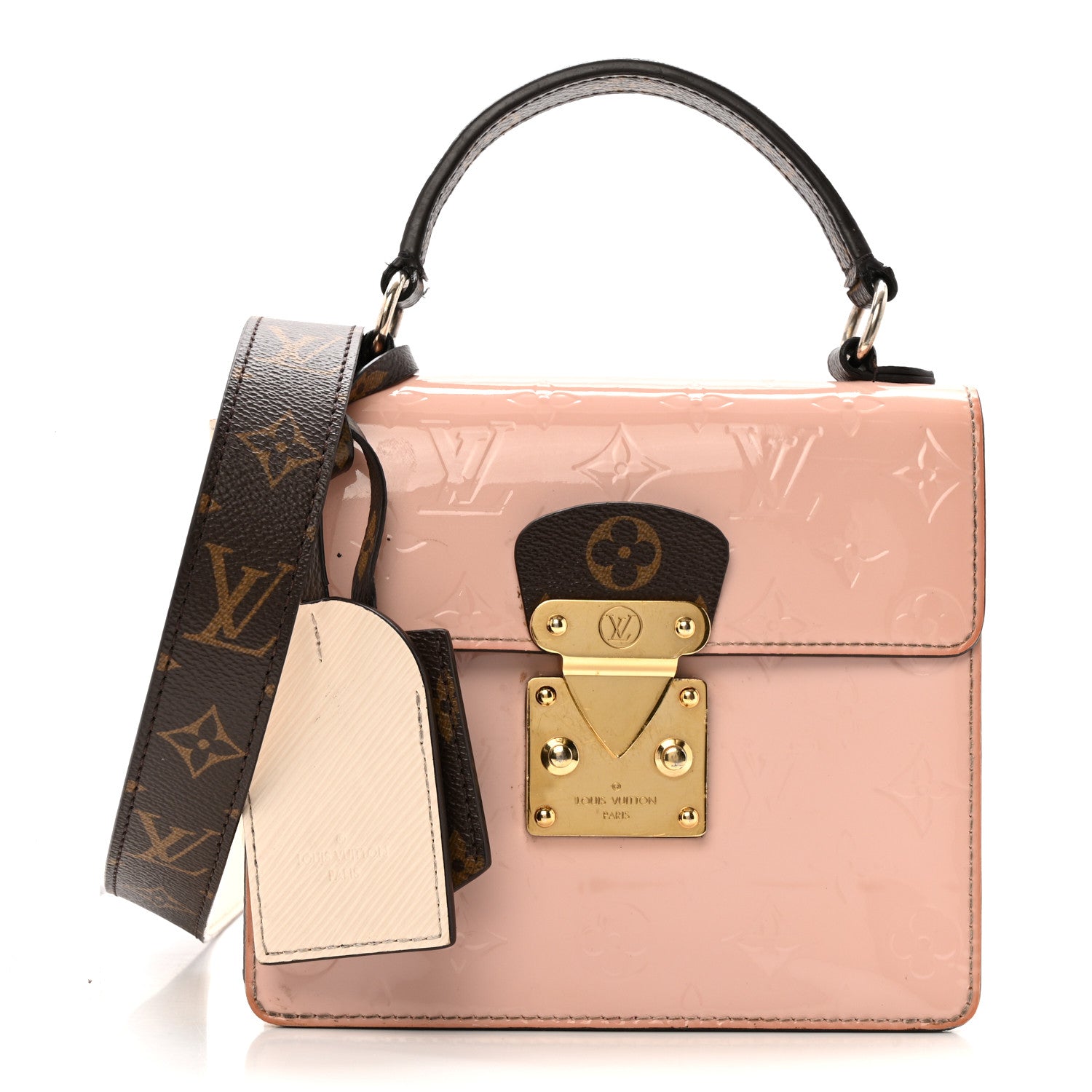 Vernis Epi Monogram Spring Street Rose Ballerine