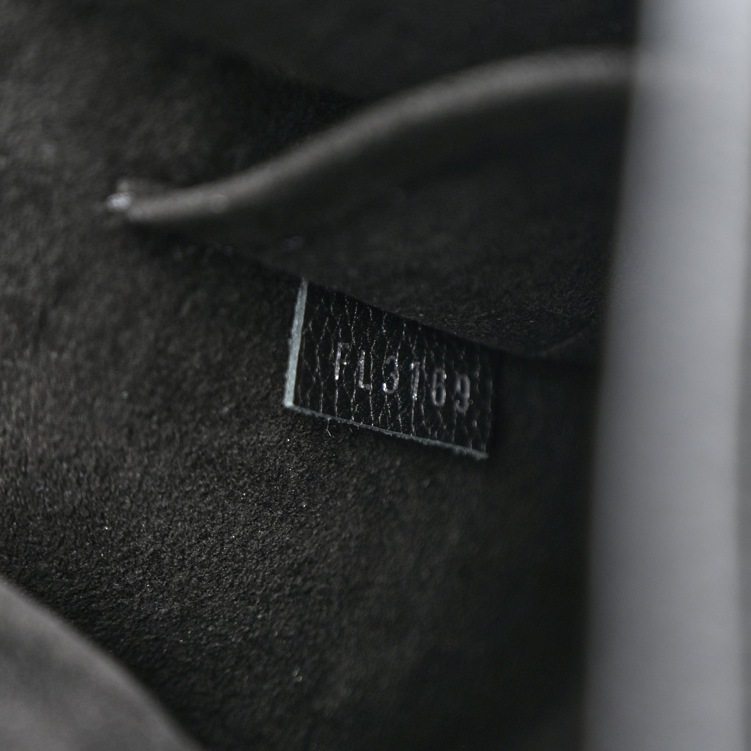 Soft Calfskin Embroidered My Lockme Chain Bag BB Black Snow White