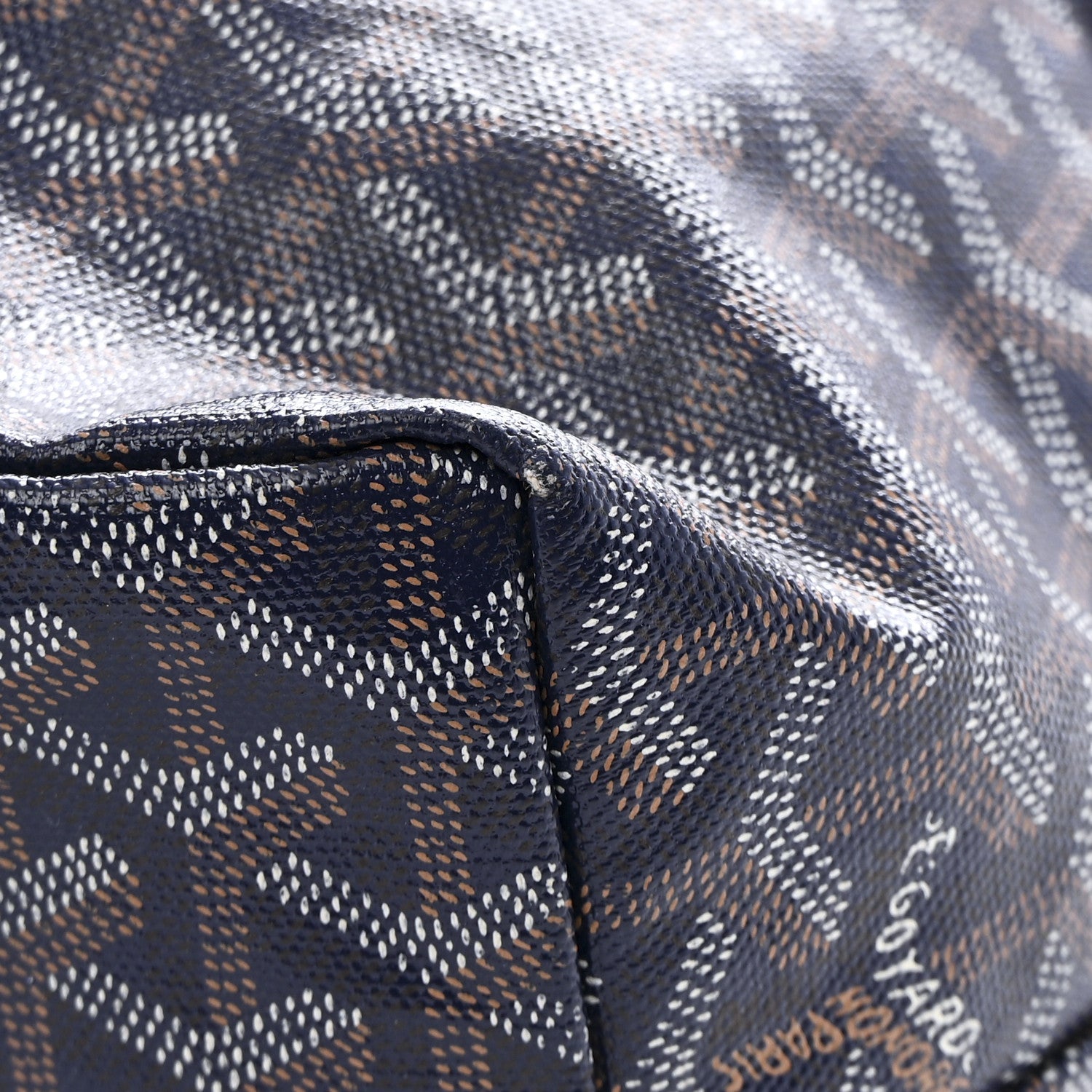 Goyardine Saint Louis PM Navy